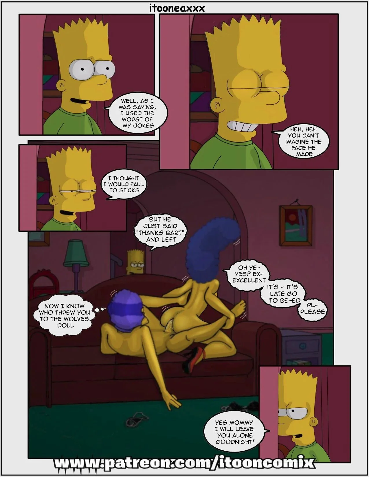 The Simpsons Porn Comics Series - 7.2 Kicked Out 2 - Eng - Page 54