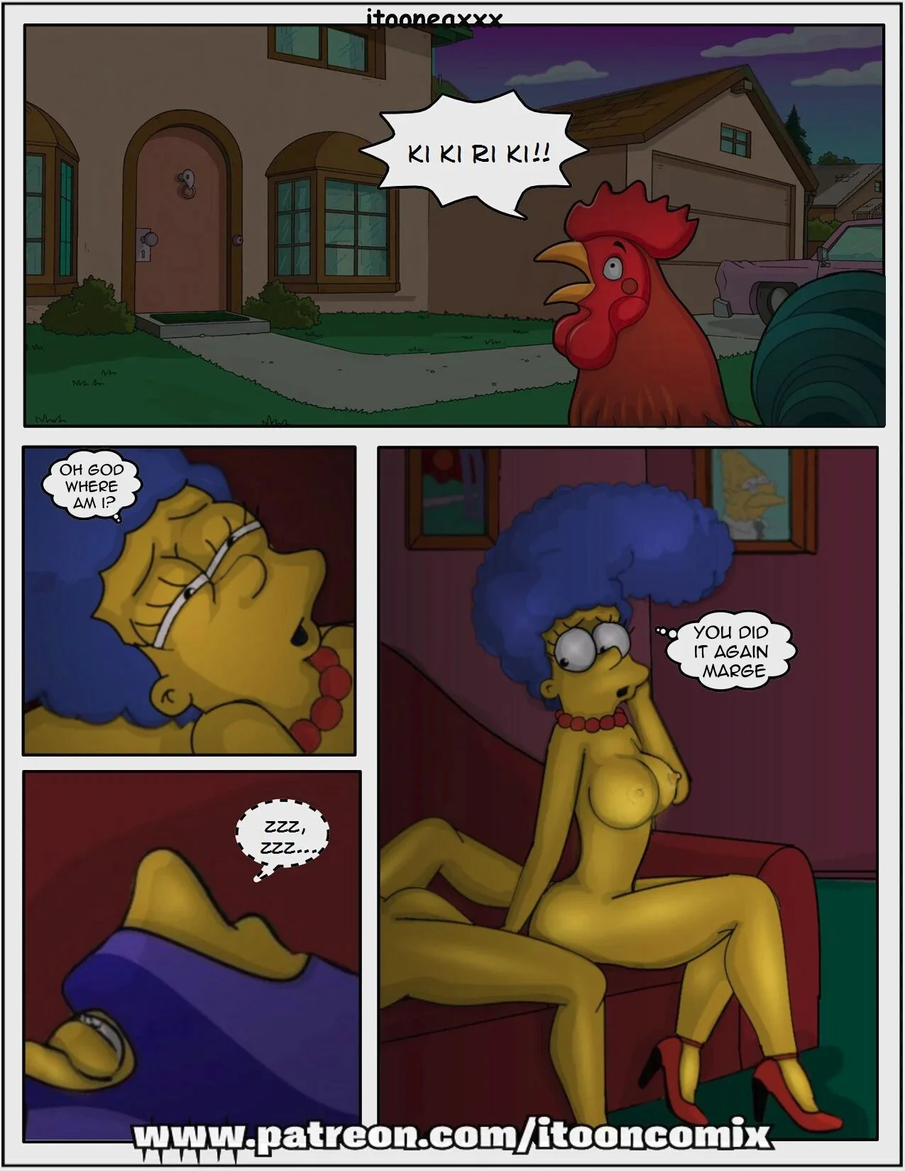 The Simpsons Porn Comics Series - 7.2 Kicked Out 2 - Eng - Page 70