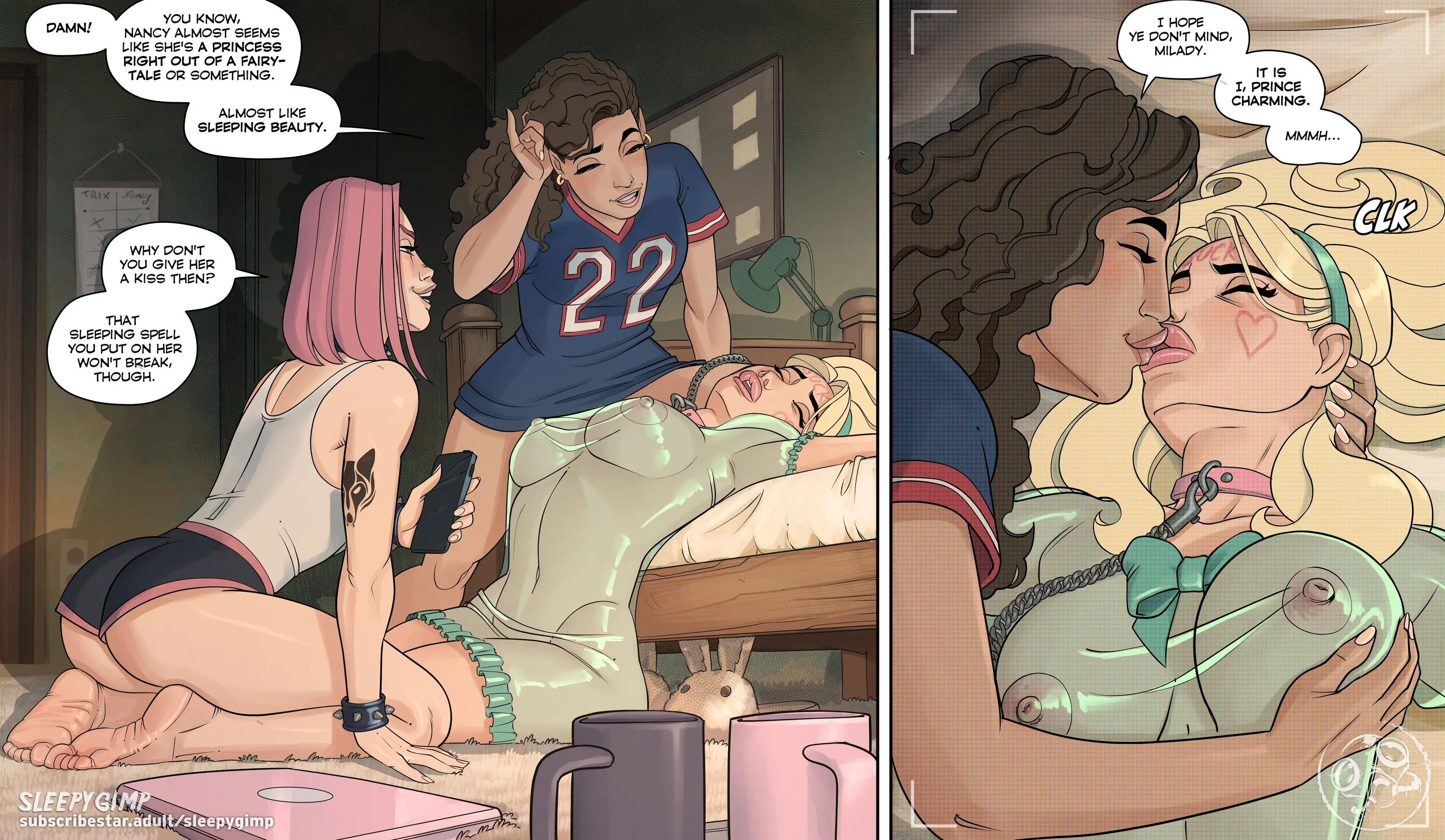 Nancy Templeton – Slumber Party Mystery - 1 . Nancy Templeton - Slumber Party Mystery - Chapter 1 [Sleepy Gimp] - Page 17
