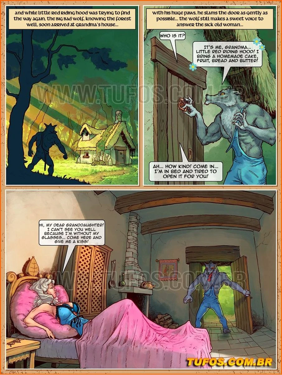 Tales Grandma Doesn’t Tell [WC | TF] - 2 . Tales Grandma Doesn't Tell - Little Red Riding Hood - Chapter 2 [WC  TF] - Page 5