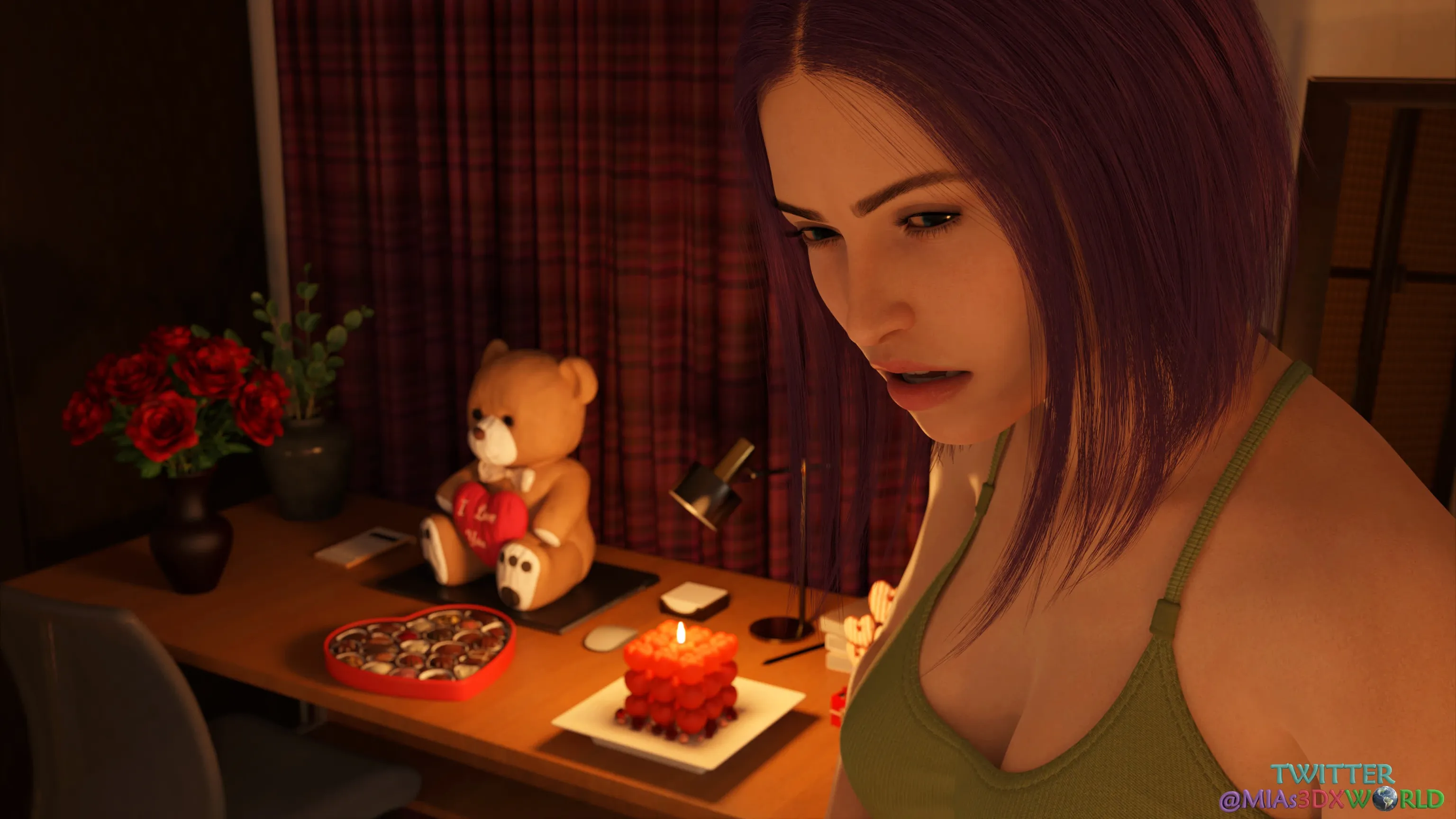 Temptation [MIAs3DXWorld] - 7 . Temptation - Chapter 7 - Page 34