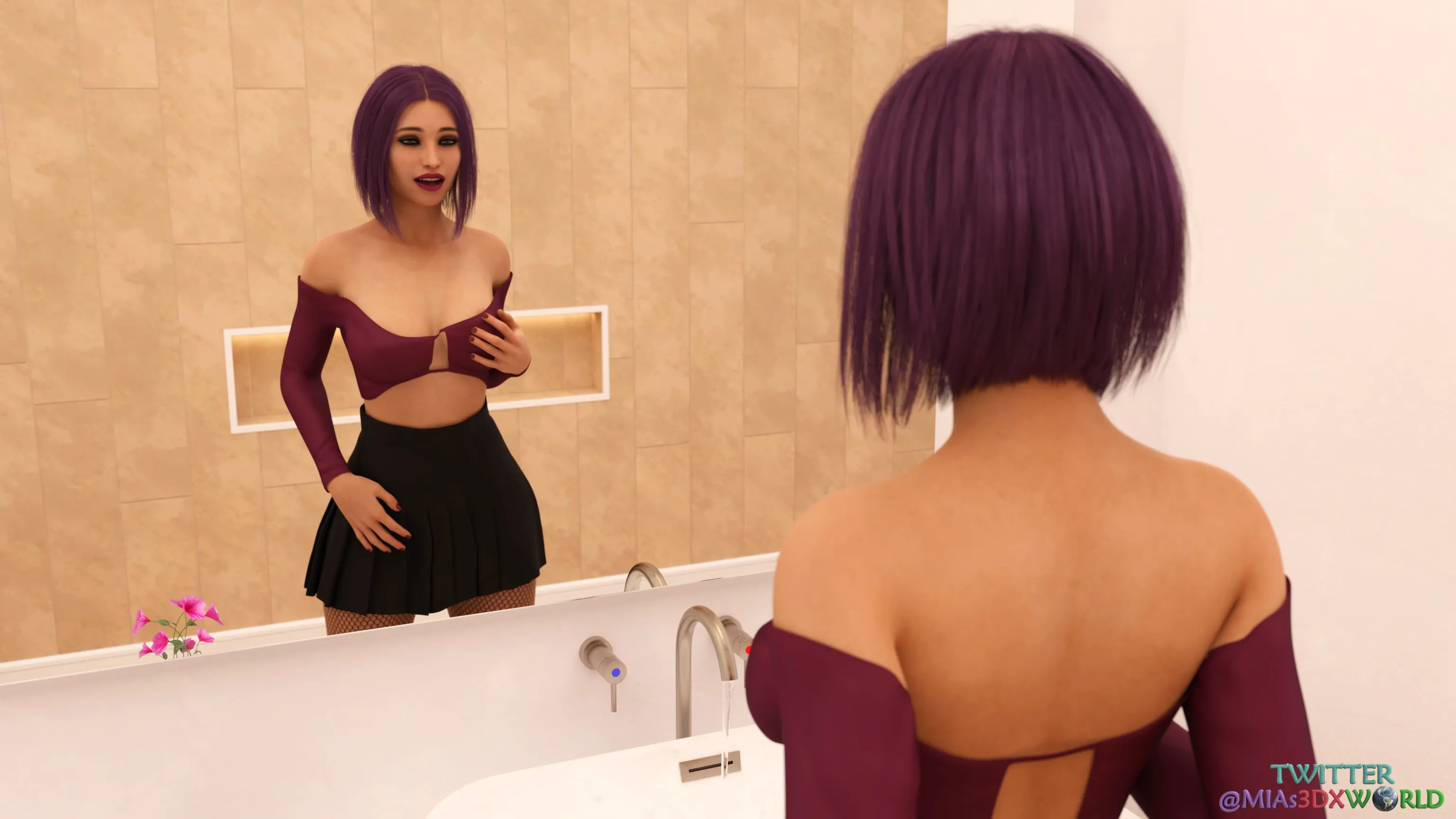 Temptation [MIAs3DXWorld] - 7 . Temptation - Chapter 7 - Page 85