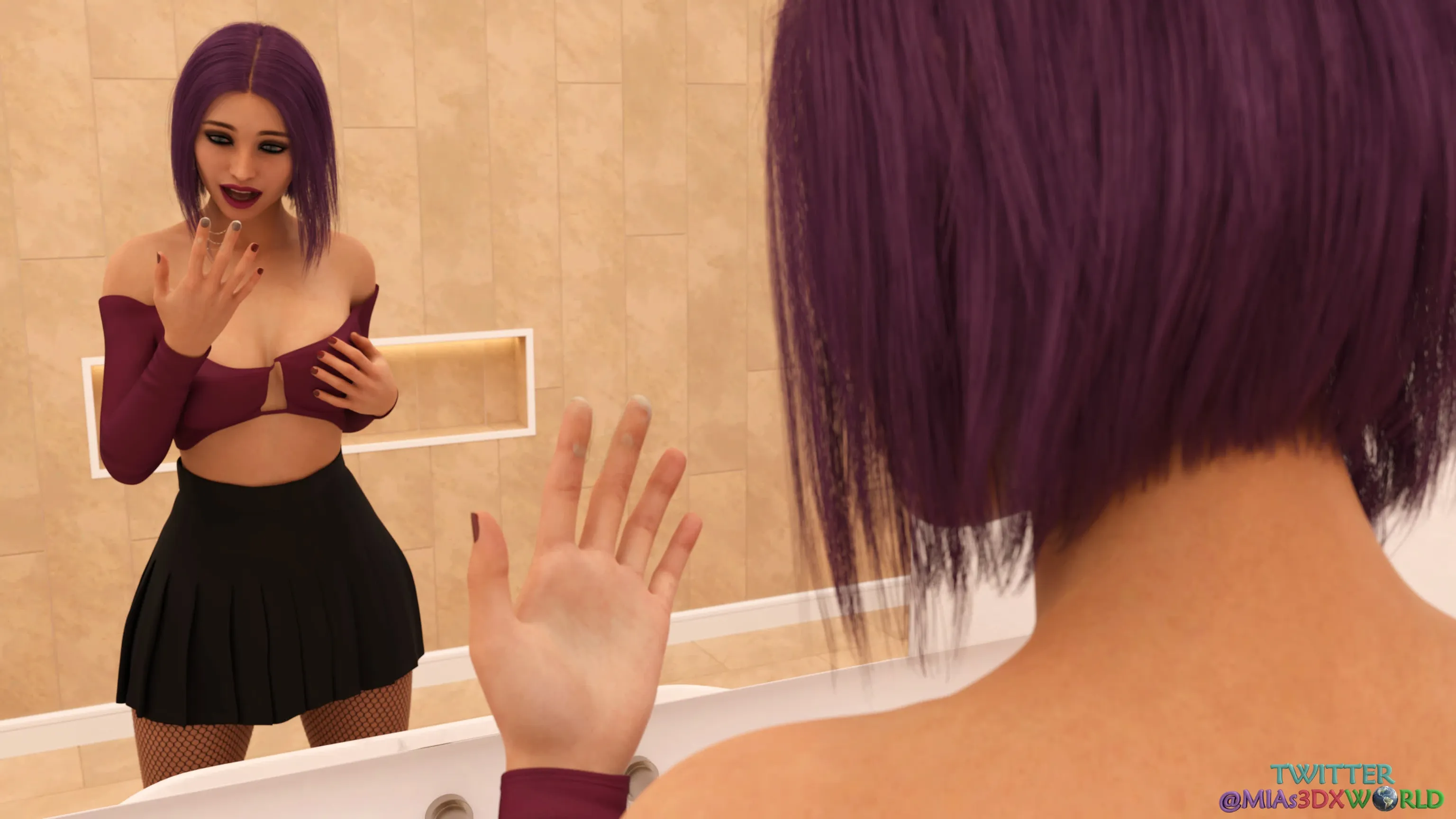 Temptation [MIAs3DXWorld] - 7 . Temptation - Chapter 7 - Page 89
