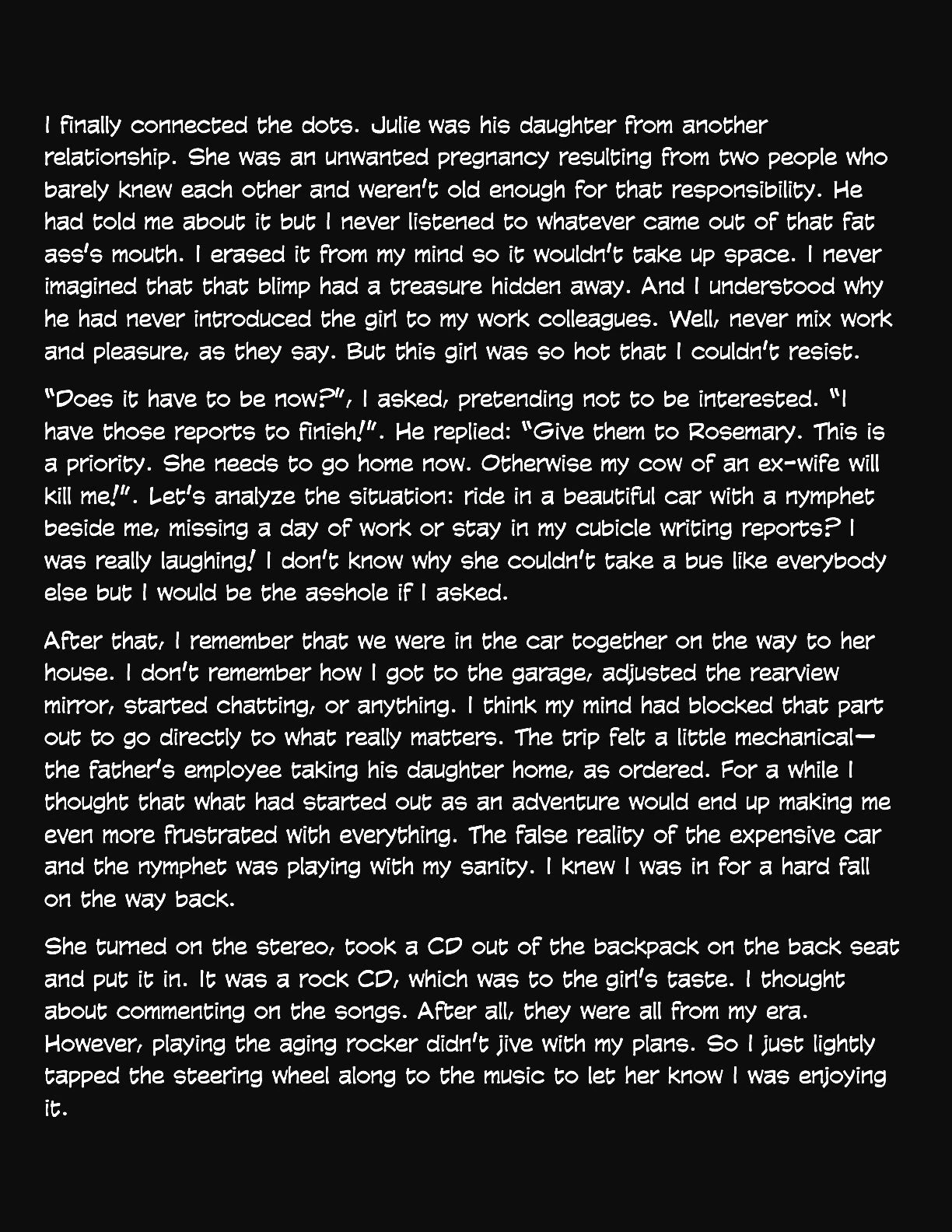 Animated Tales [WC | TF] - MY BOSS'S YOUNG DAUGHTER - Page 4