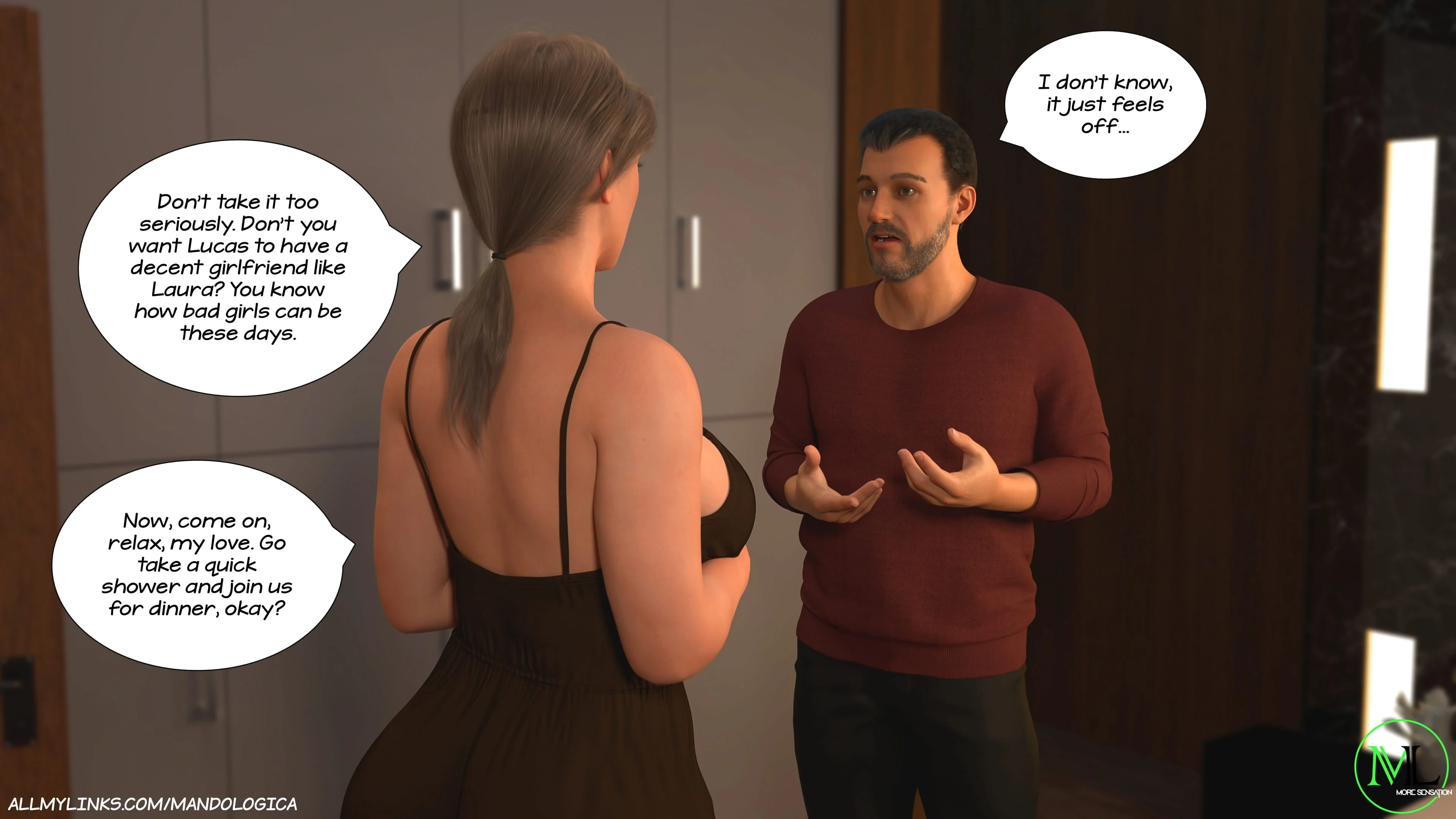 Breaking Boundaries [MandoLogica] - 12 . Breaking Boundaries - Chapter 12 - Page 8