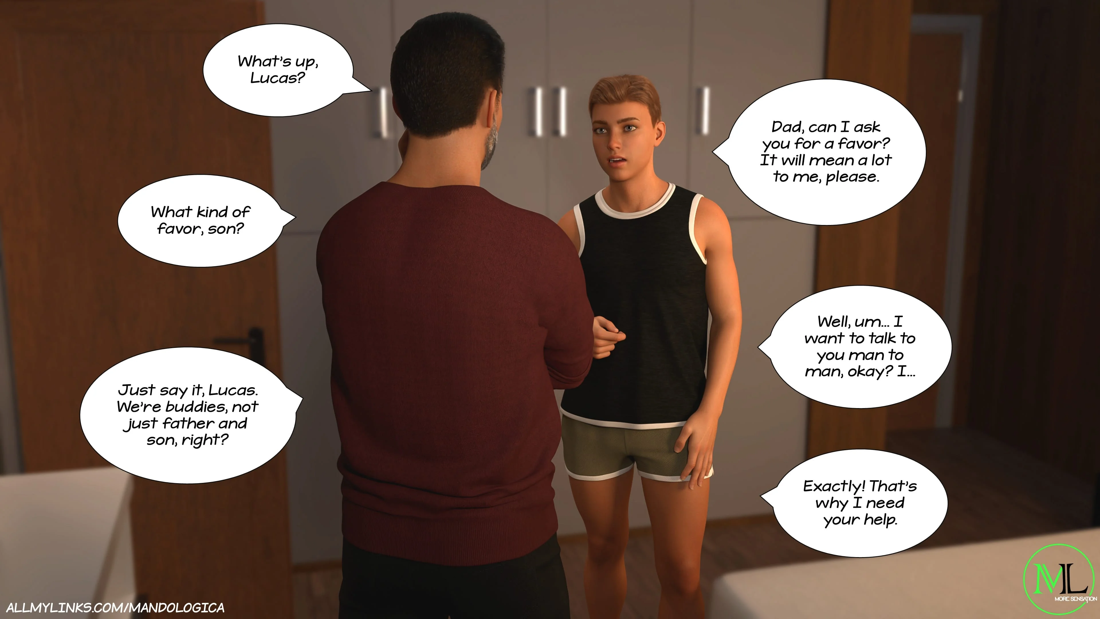Breaking Boundaries [MandoLogica] - 12 . Breaking Boundaries - Chapter 12 - Page 10