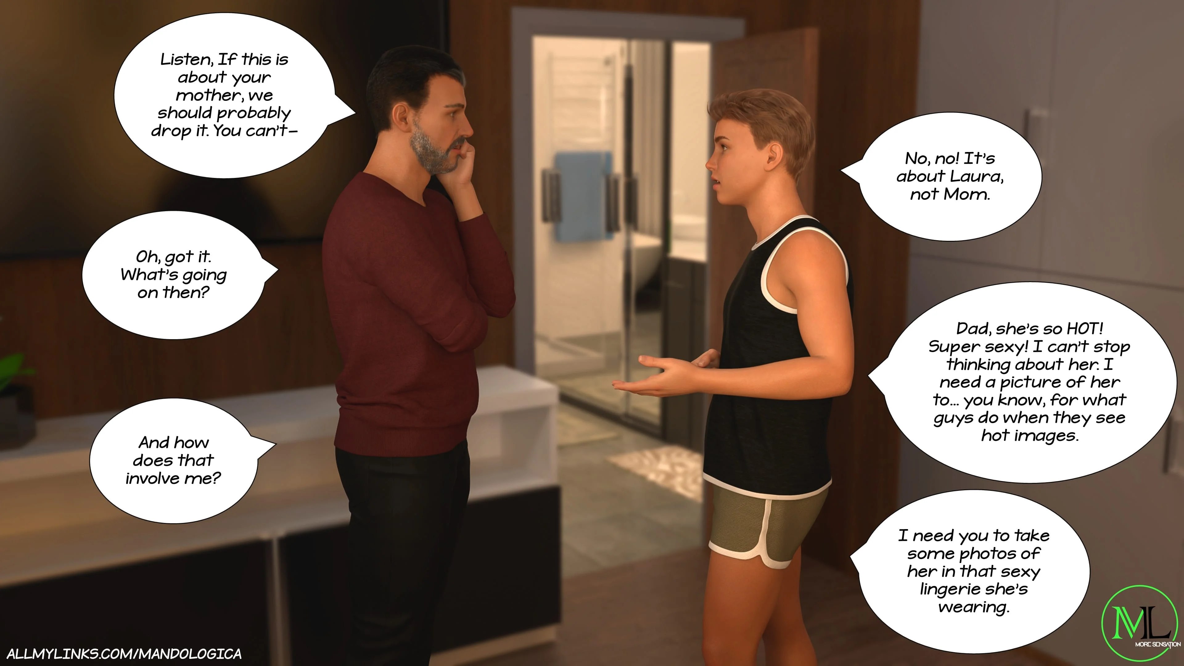 Breaking Boundaries [MandoLogica] - 12 . Breaking Boundaries - Chapter 12 - Page 11