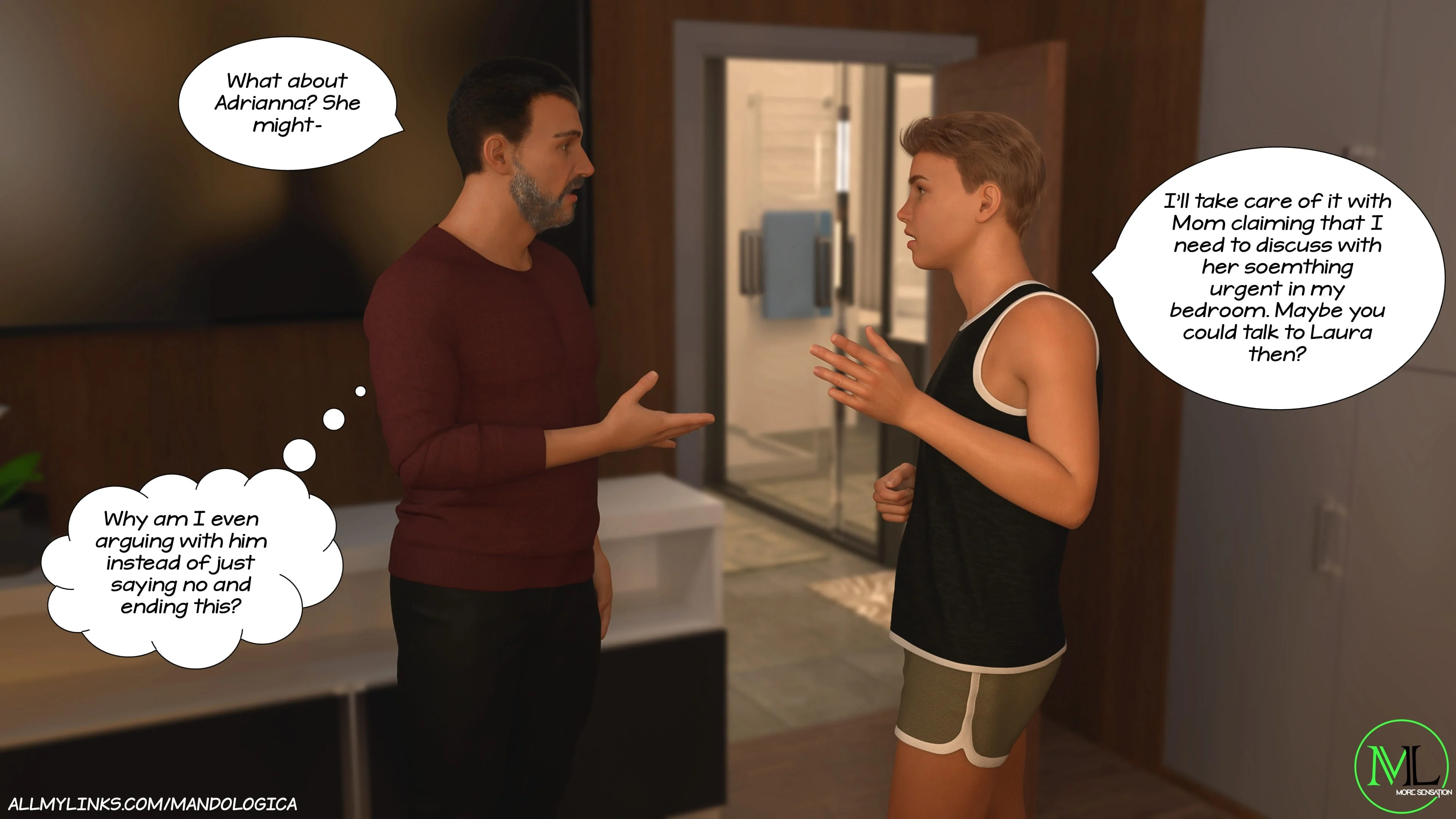 Breaking Boundaries [MandoLogica] - 12 . Breaking Boundaries - Chapter 12 - Page 14