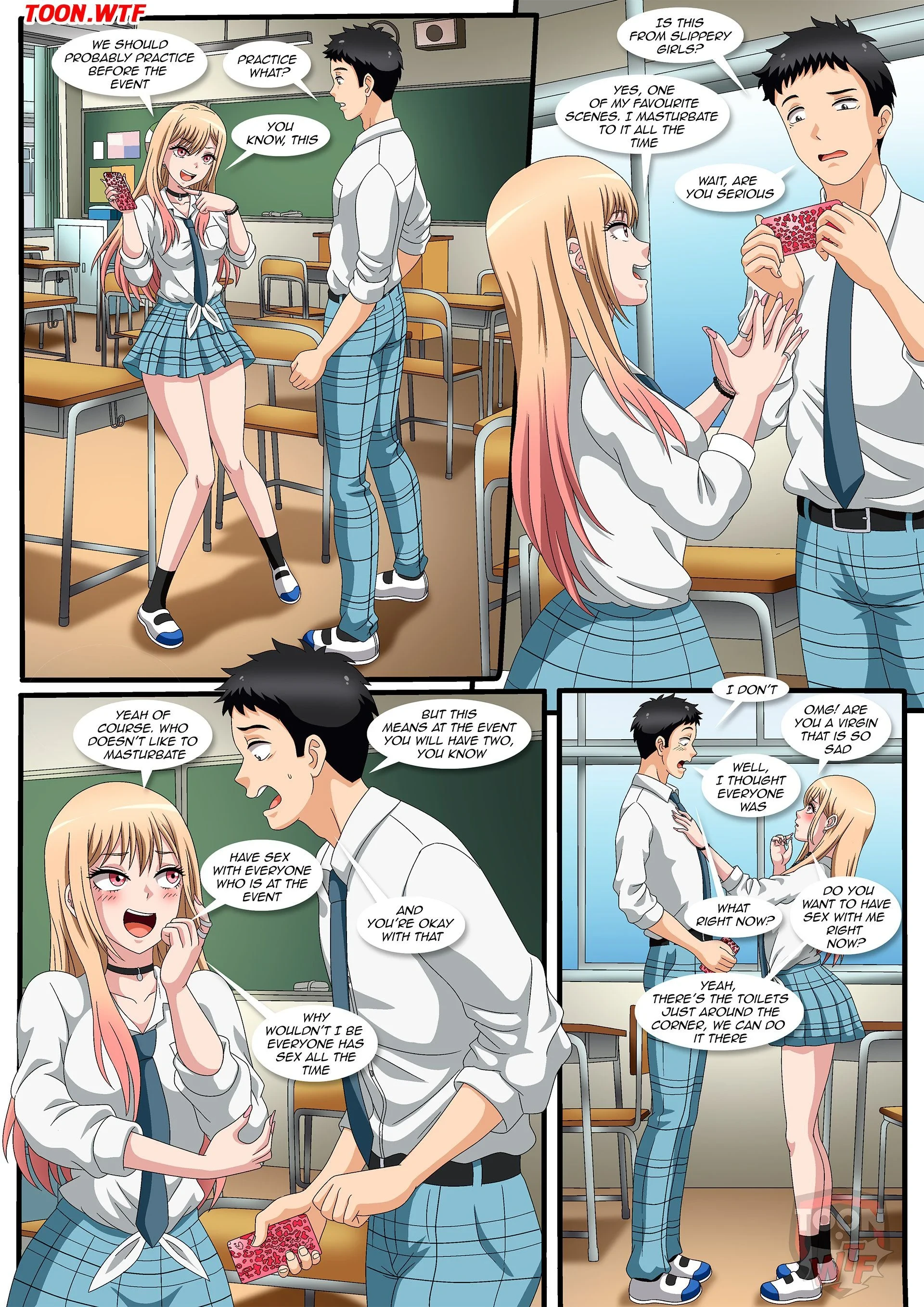 My Dress Up Slut (My Dress-Up Darling) [Palcomix] - 1 . My Dress Up Slut - (My Dress-Up Darling) [Palcomix] - Page 2