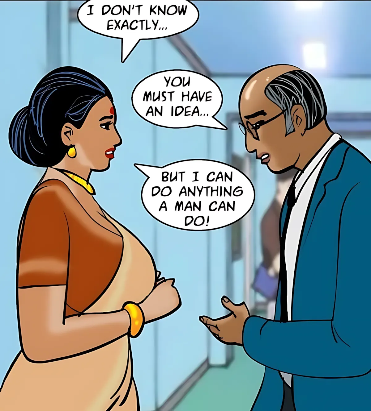 Velamma All Episodes Comics - 85 . Velamma - Episode 85 - Sparks Fly - Page 43
