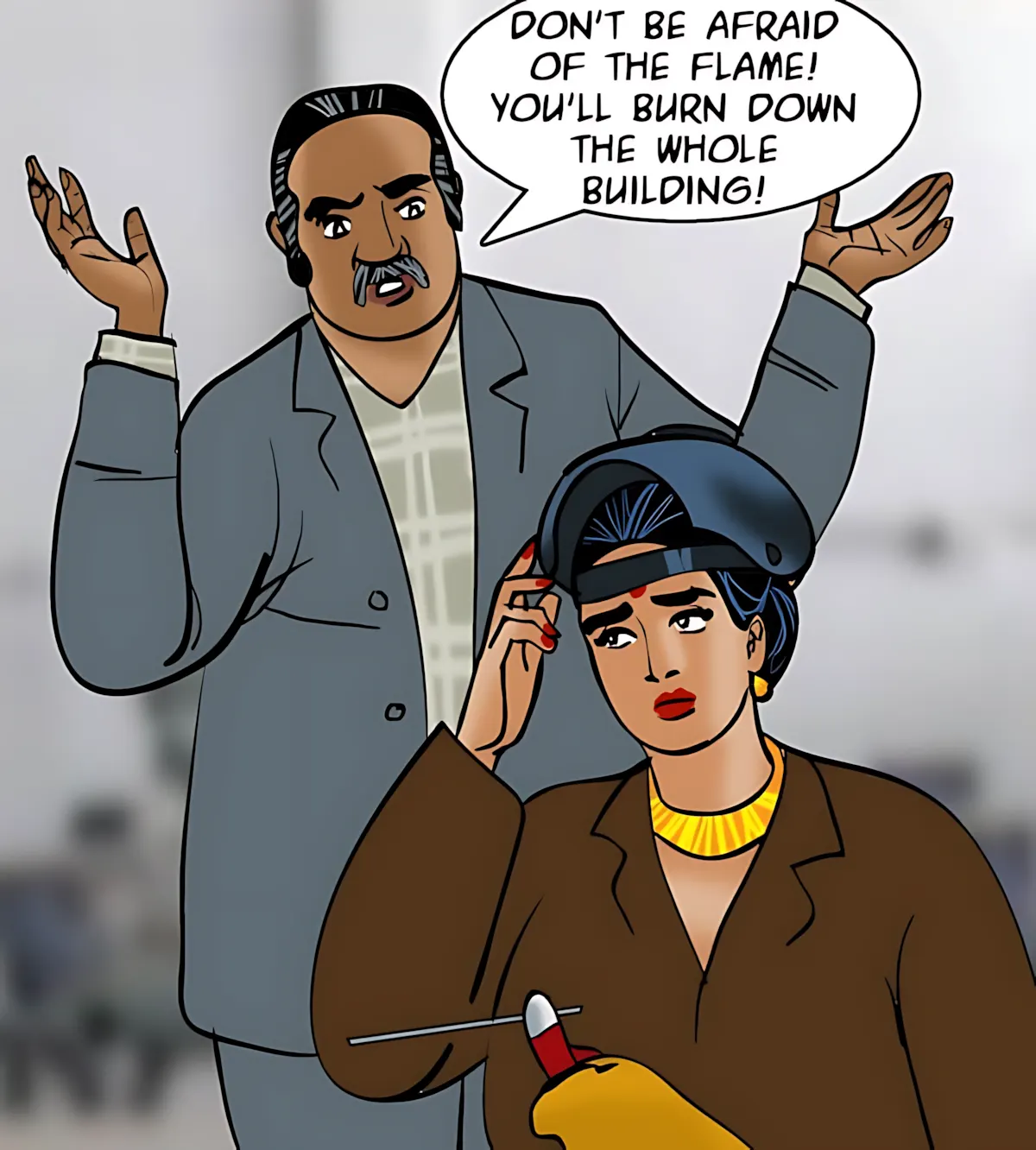 Velamma All Episodes Comics - 85 . Velamma - Episode 85 - Sparks Fly - Page 57
