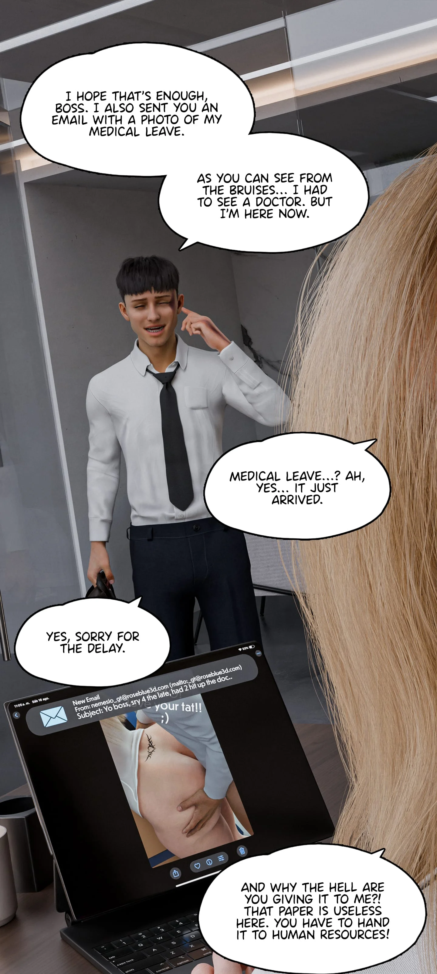 Dismissed [Rose Blue 3D] - 4 . Dismissed - Ch.4 - Page 33