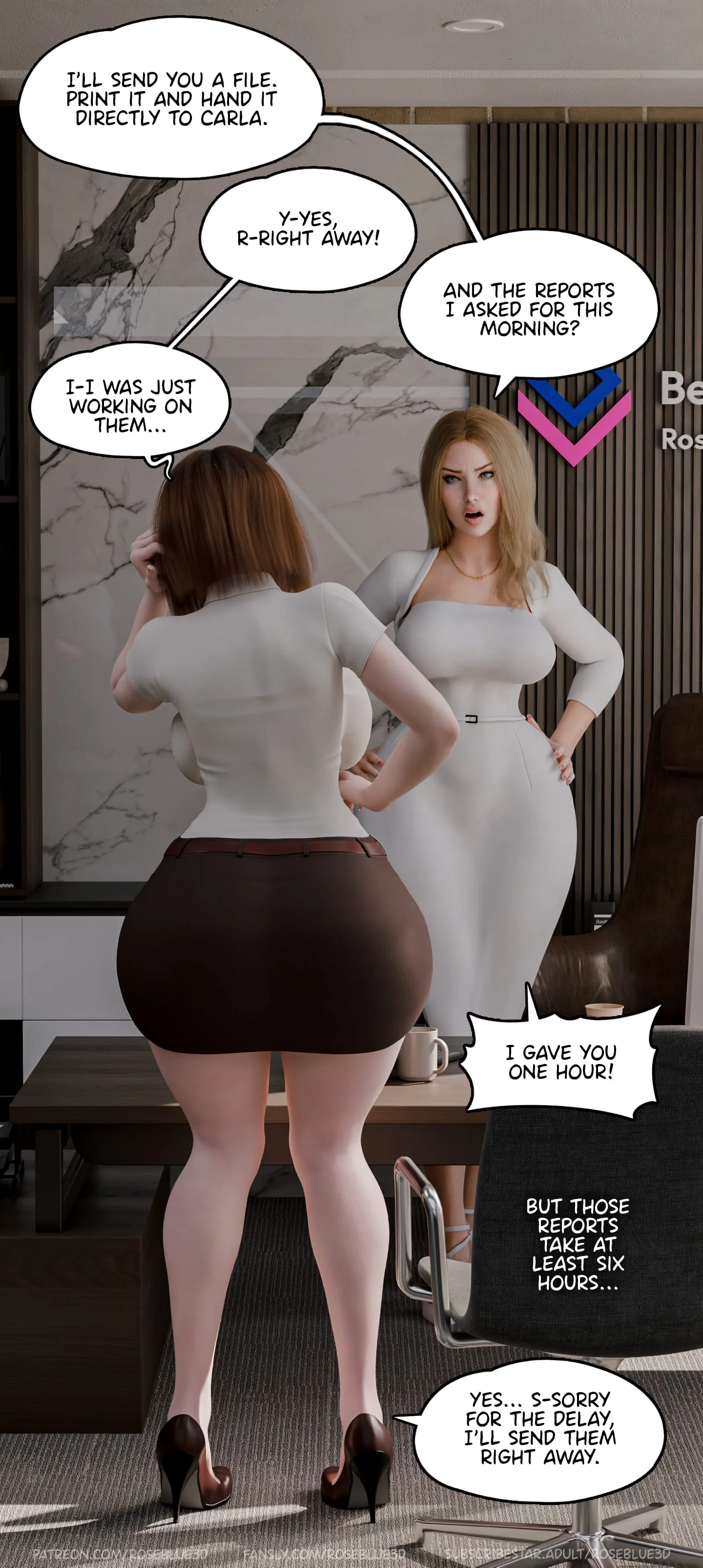 Dismissed [Rose Blue 3D] - 4 . Dismissed - Ch.4 - Page 41