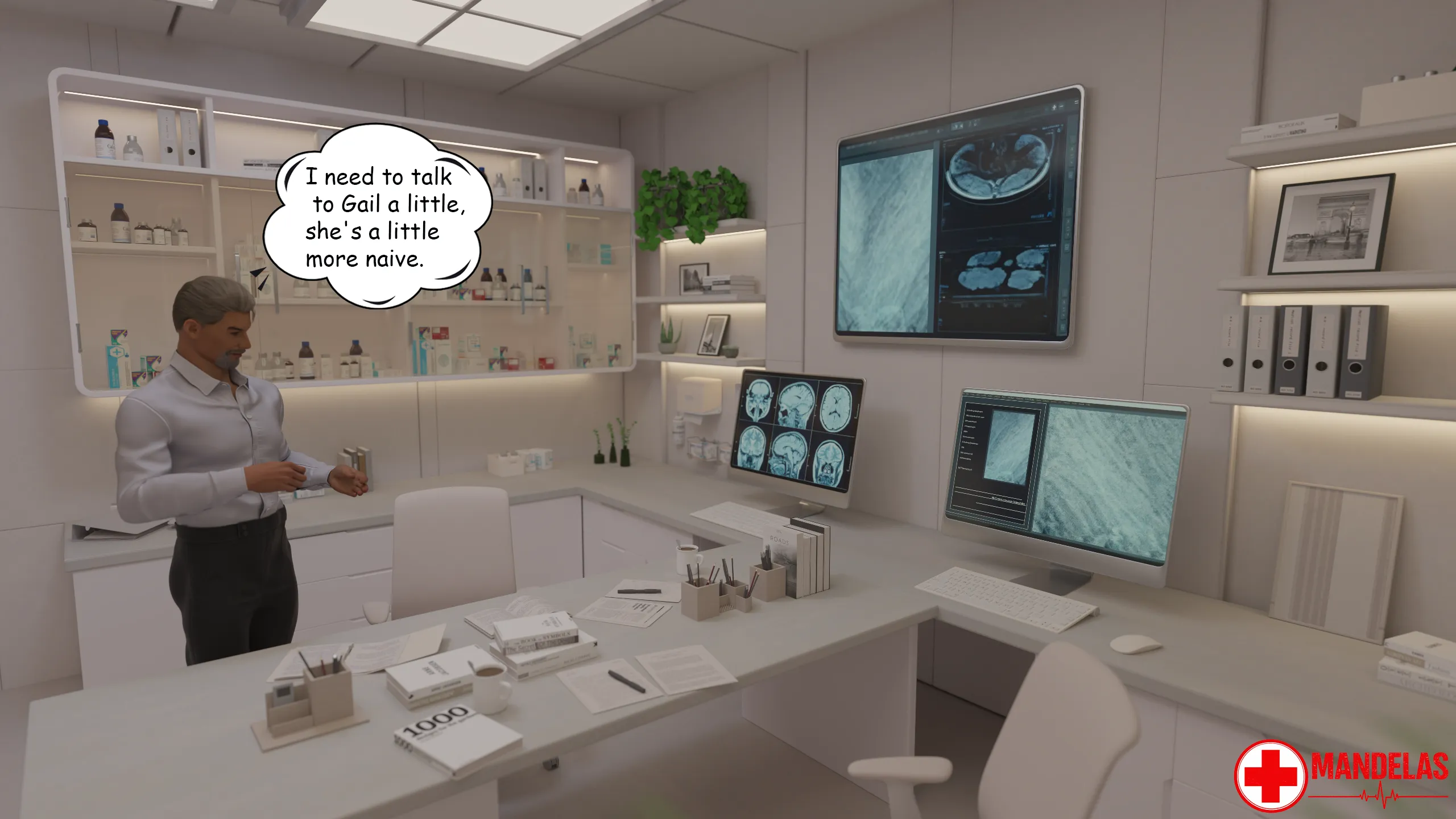 The Last Diagnosis [Mandelas] - 1 . The Last Diagnosis - Chapter 1 - Page 33
