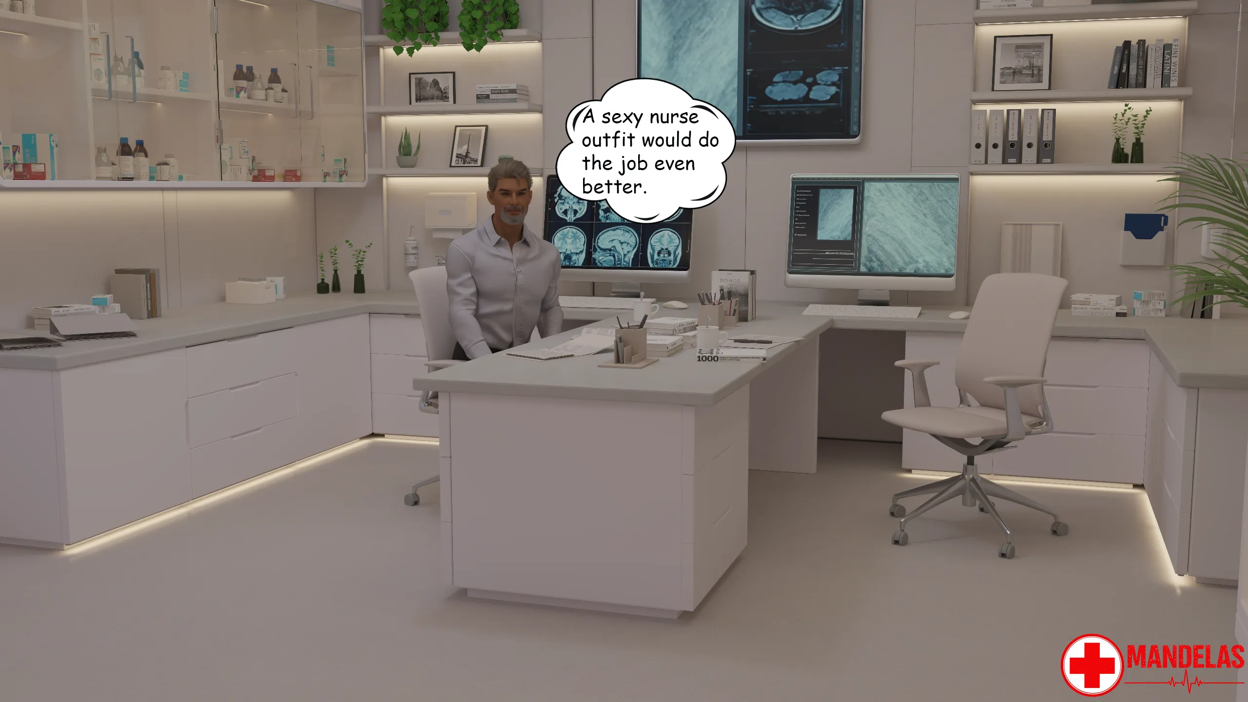 The Last Diagnosis [Mandelas] - 1 . The Last Diagnosis - Chapter 1 - Page 36