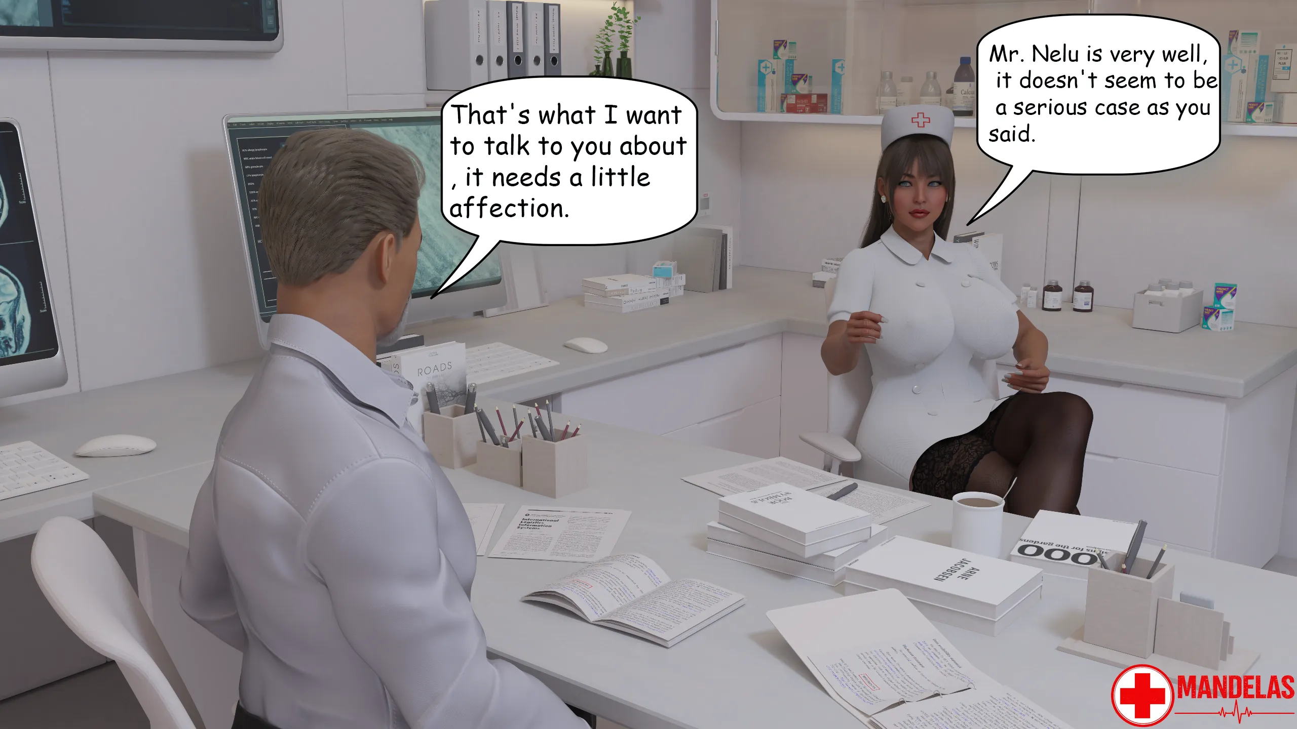 The Last Diagnosis [Mandelas] - 1 . The Last Diagnosis - Chapter 1 - Page 57