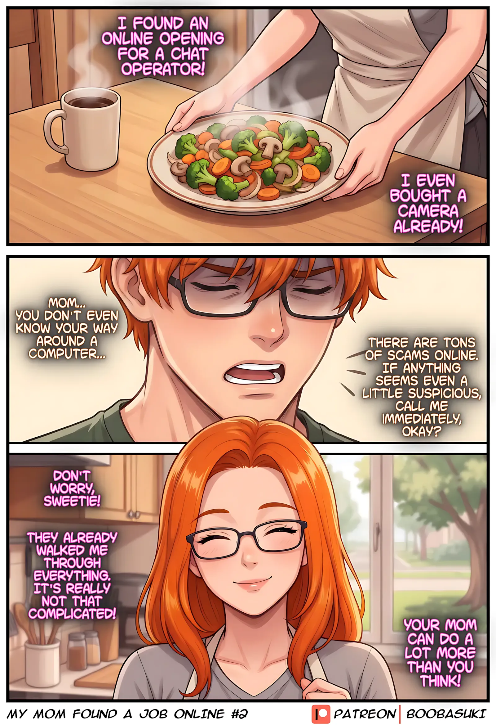 My Mom Found Job Online [BoobaSuki] - 1. My Mom Found Job Online - Chapter 1 - Page 3