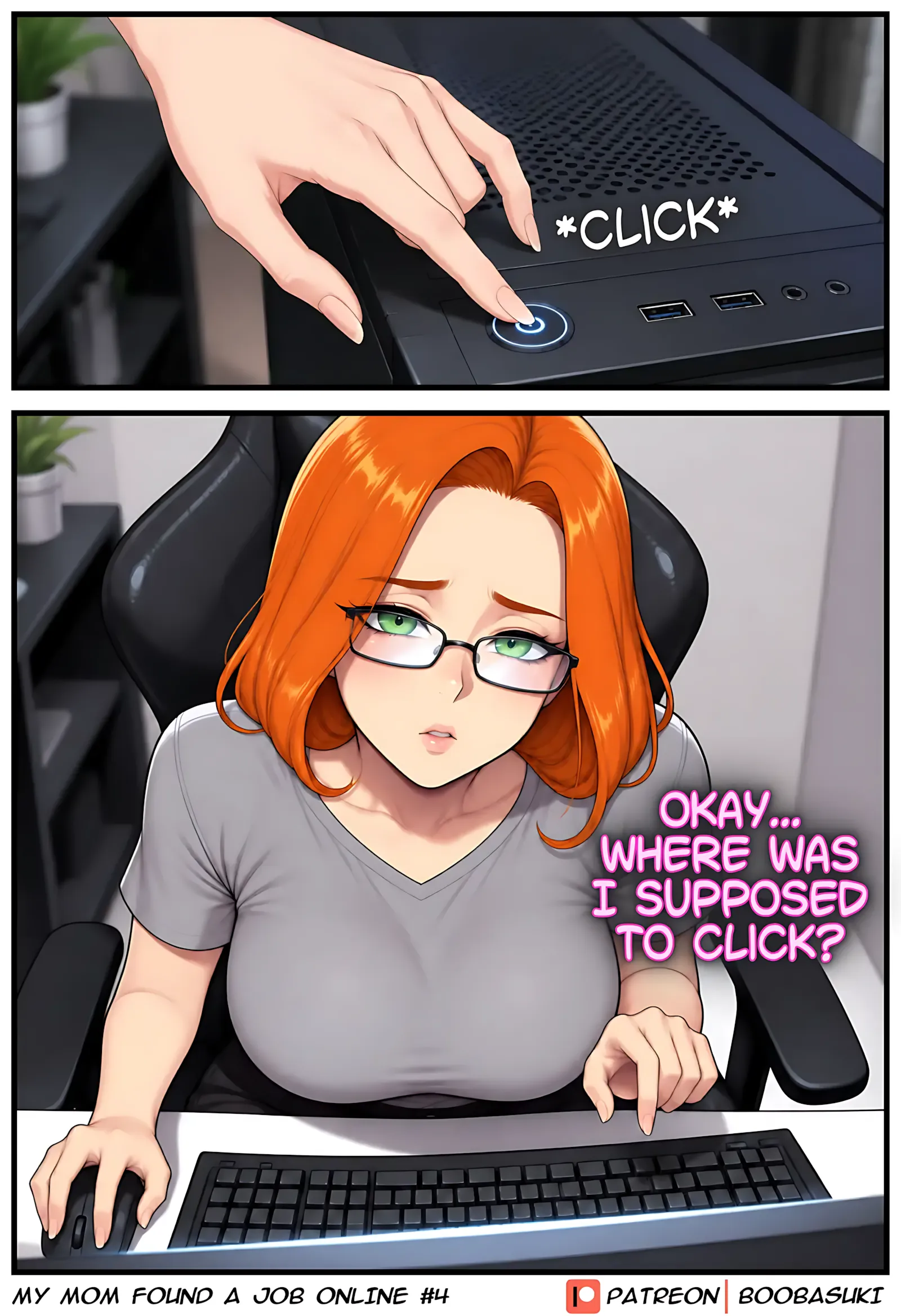 My Mom Found Job Online [BoobaSuki] - 1. My Mom Found Job Online - Chapter 1 - Page 5