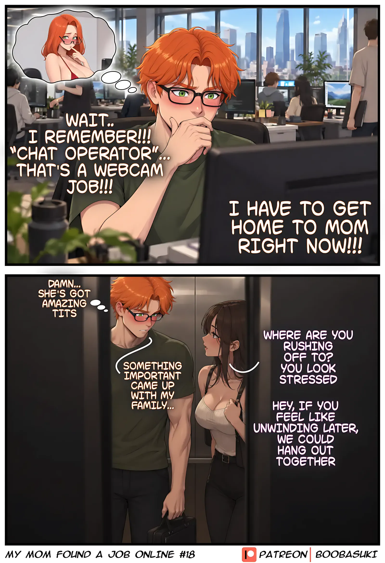 My Mom Found Job Online [BoobaSuki] - 1. My Mom Found Job Online - Chapter 1 - Page 19