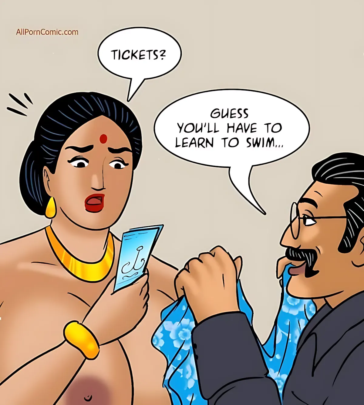 Velamma All Episodes Comics - 100.1 . Velamma - Episode 100 - Part 1 - The Love Boat - Page 28