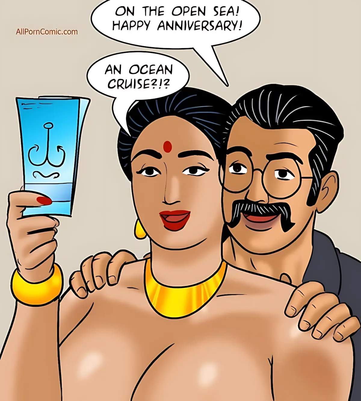 Velamma All Episodes Comics - 100.1 . Velamma - Episode 100 - Part 1 - The Love Boat - Page 29