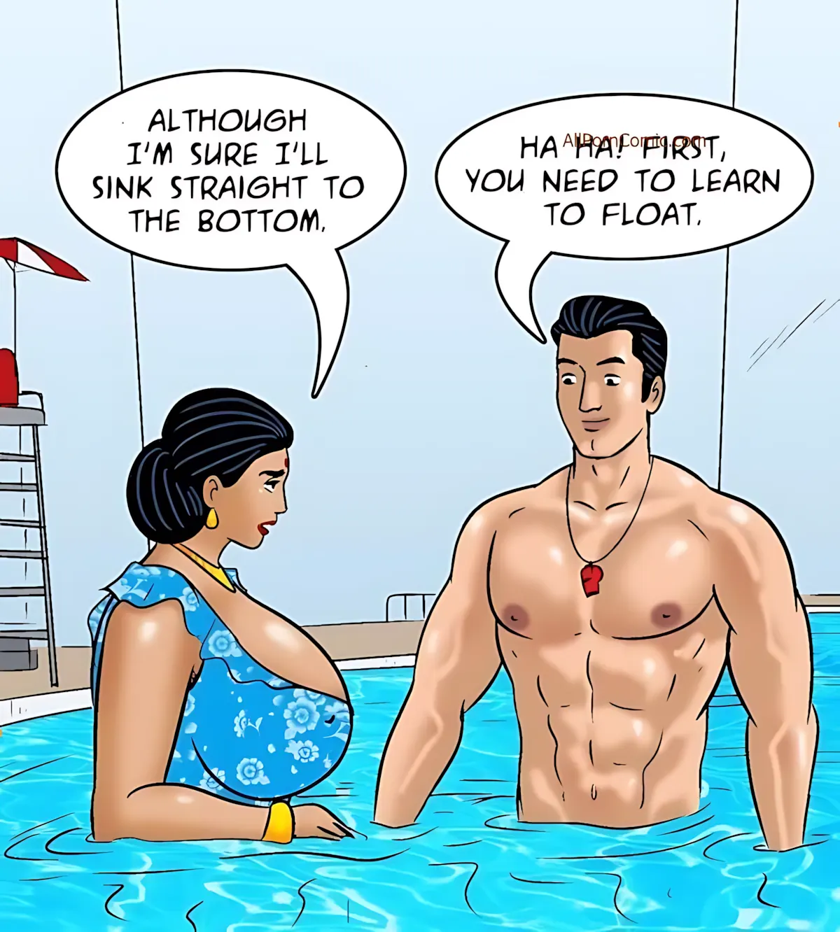 Velamma All Episodes Comics - 100.1 . Velamma - Episode 100 - Part 1 - The Love Boat - Page 90