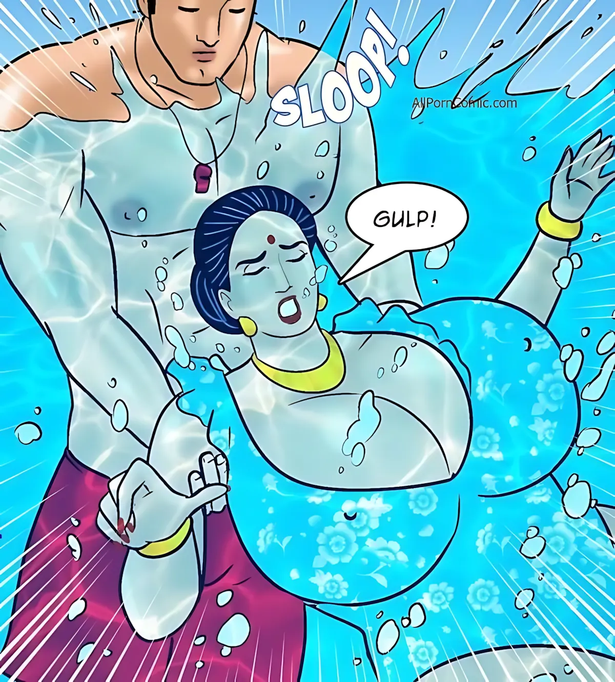 Velamma All Episodes Comics - 100.1 . Velamma - Episode 100 - Part 1 - The Love Boat - Page 92