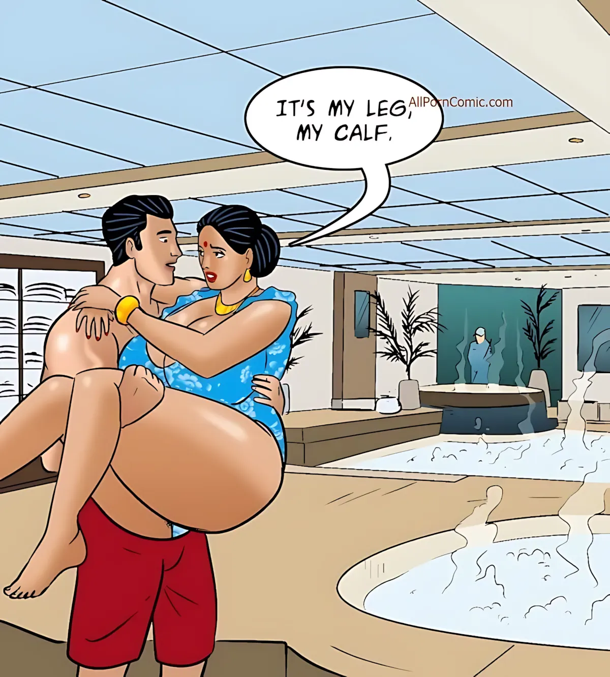 Velamma All Episodes Comics - 100.1 . Velamma - Episode 100 - Part 1 - The Love Boat - Page 101