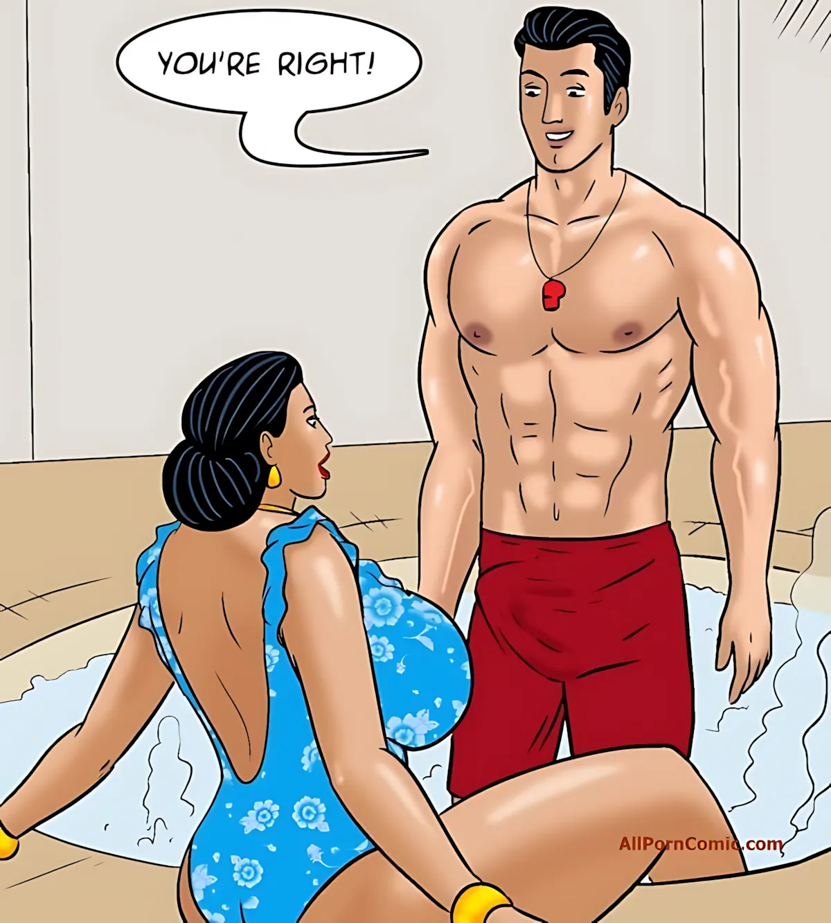 Velamma All Episodes Comics - 100.1 . Velamma - Episode 100 - Part 1 - The Love Boat - Page 111