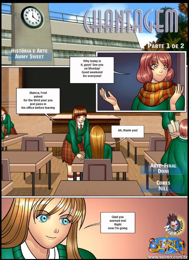 Blackmail [Seiren] - 1.1 . Blackmail - Chapter 1 - Part 1 [Seiren] - Page 2