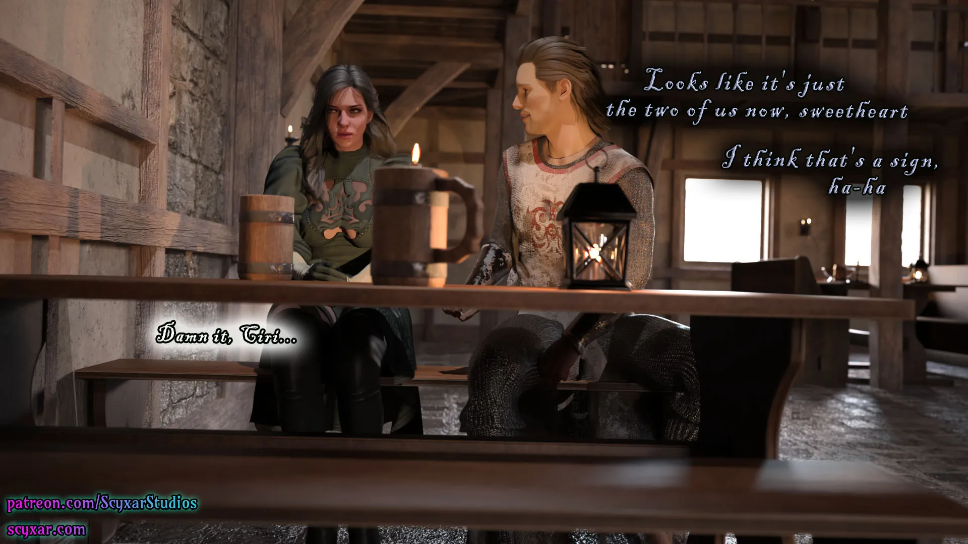 Geralt’s Transformation into Yennefer [Scyxar Studios] - 9 . Geralt’s Transformation into Yennefer - Chapter 9 - Page 6