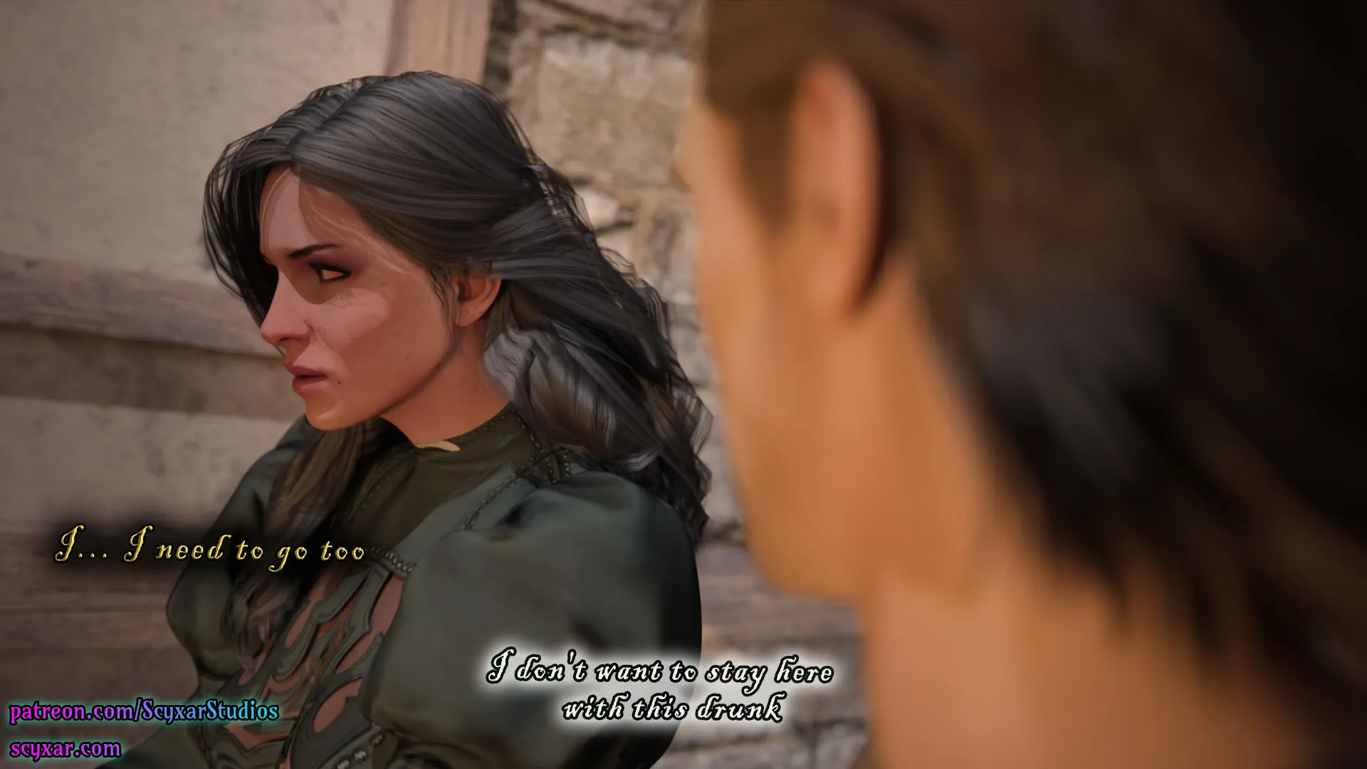 Geralt’s Transformation into Yennefer [Scyxar Studios] - 9 . Geralt’s Transformation into Yennefer - Chapter 9 - Page 7