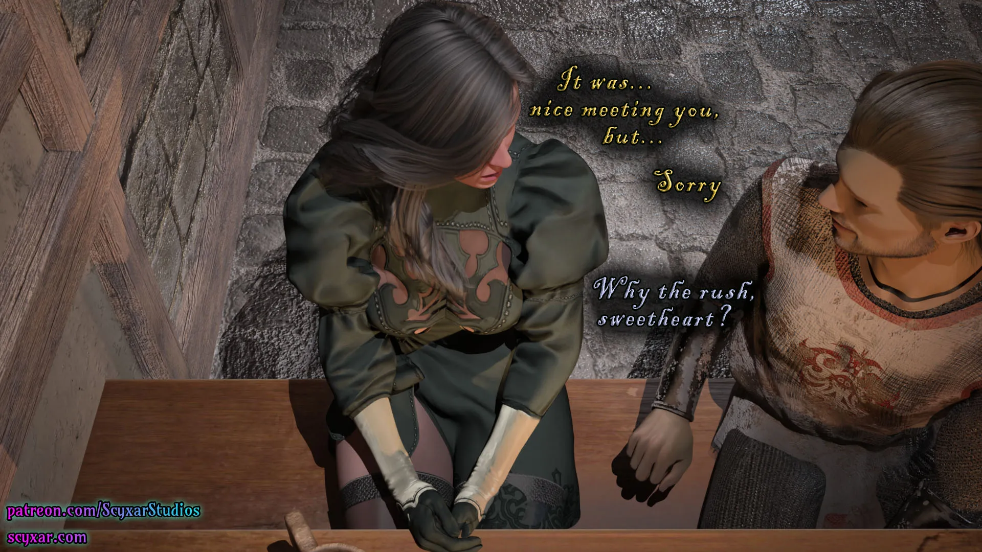 Geralt’s Transformation into Yennefer [Scyxar Studios] - 9 . Geralt’s Transformation into Yennefer - Chapter 9 - Page 8