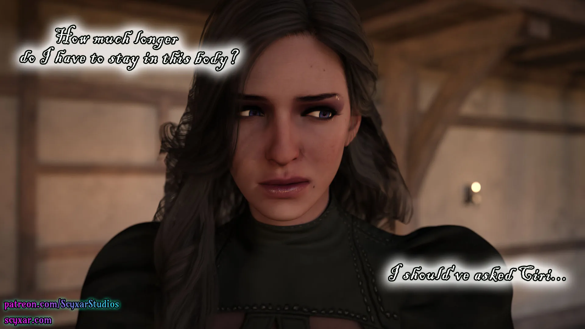 Geralt’s Transformation into Yennefer [Scyxar Studios] - 9 . Geralt’s Transformation into Yennefer - Chapter 9 - Page 11