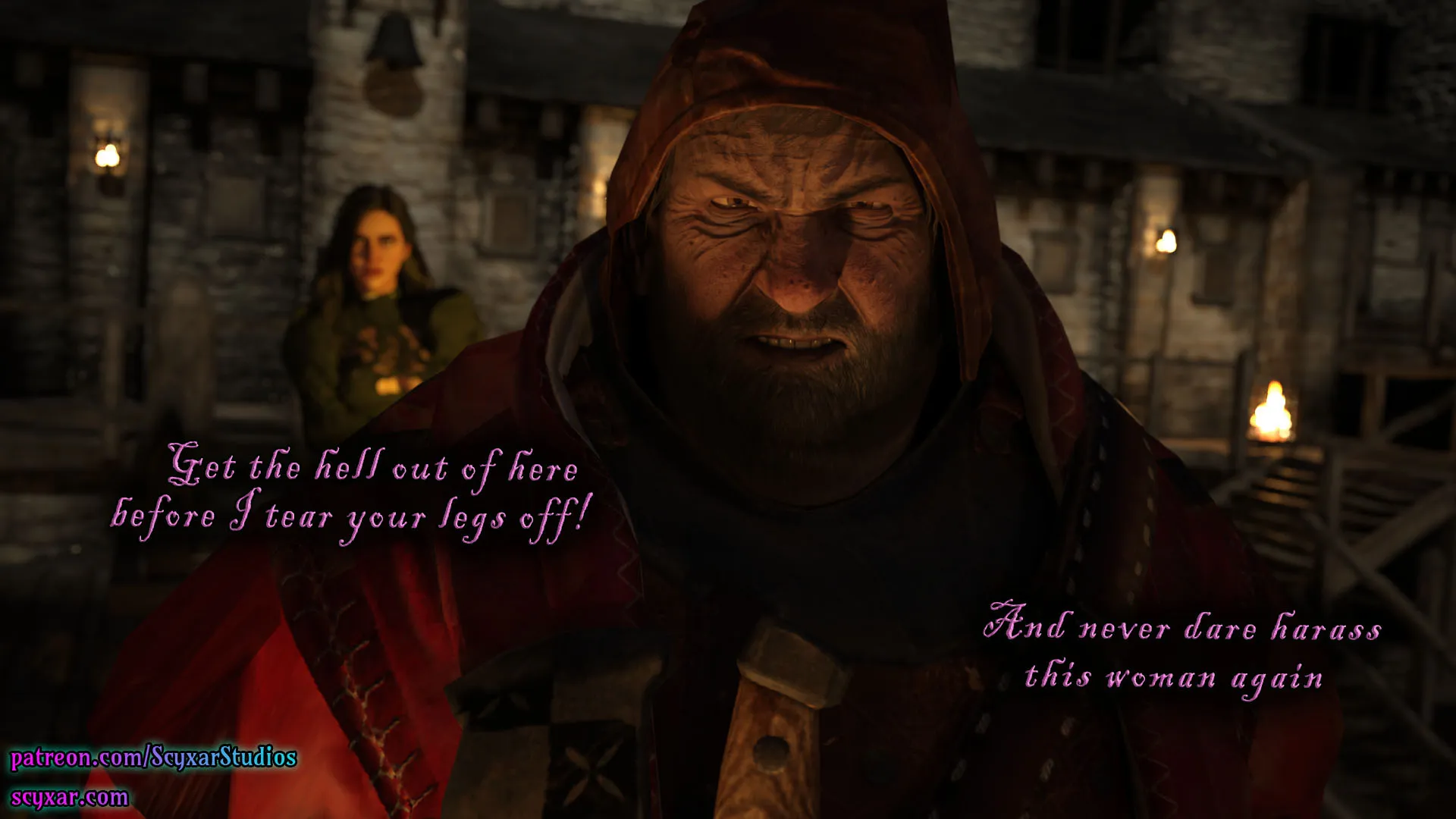 Geralt’s Transformation into Yennefer [Scyxar Studios] - 9 . Geralt’s Transformation into Yennefer - Chapter 9 - Page 22