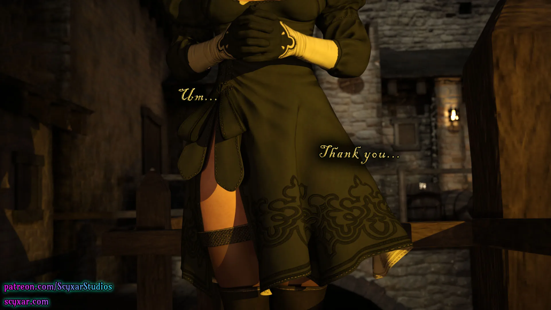 Geralt’s Transformation into Yennefer [Scyxar Studios] - 9 . Geralt’s Transformation into Yennefer - Chapter 9 - Page 28