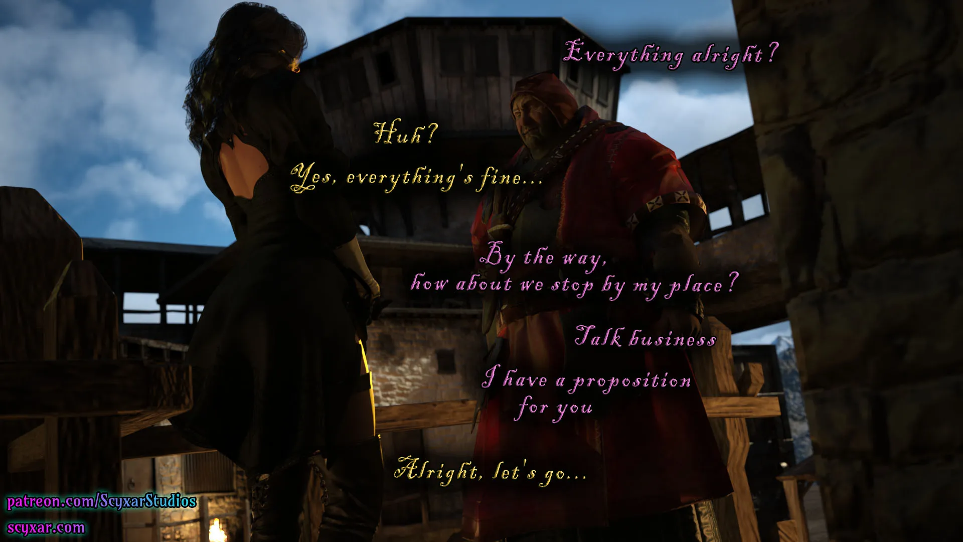 Geralt’s Transformation into Yennefer [Scyxar Studios] - 9 . Geralt’s Transformation into Yennefer - Chapter 9 - Page 31