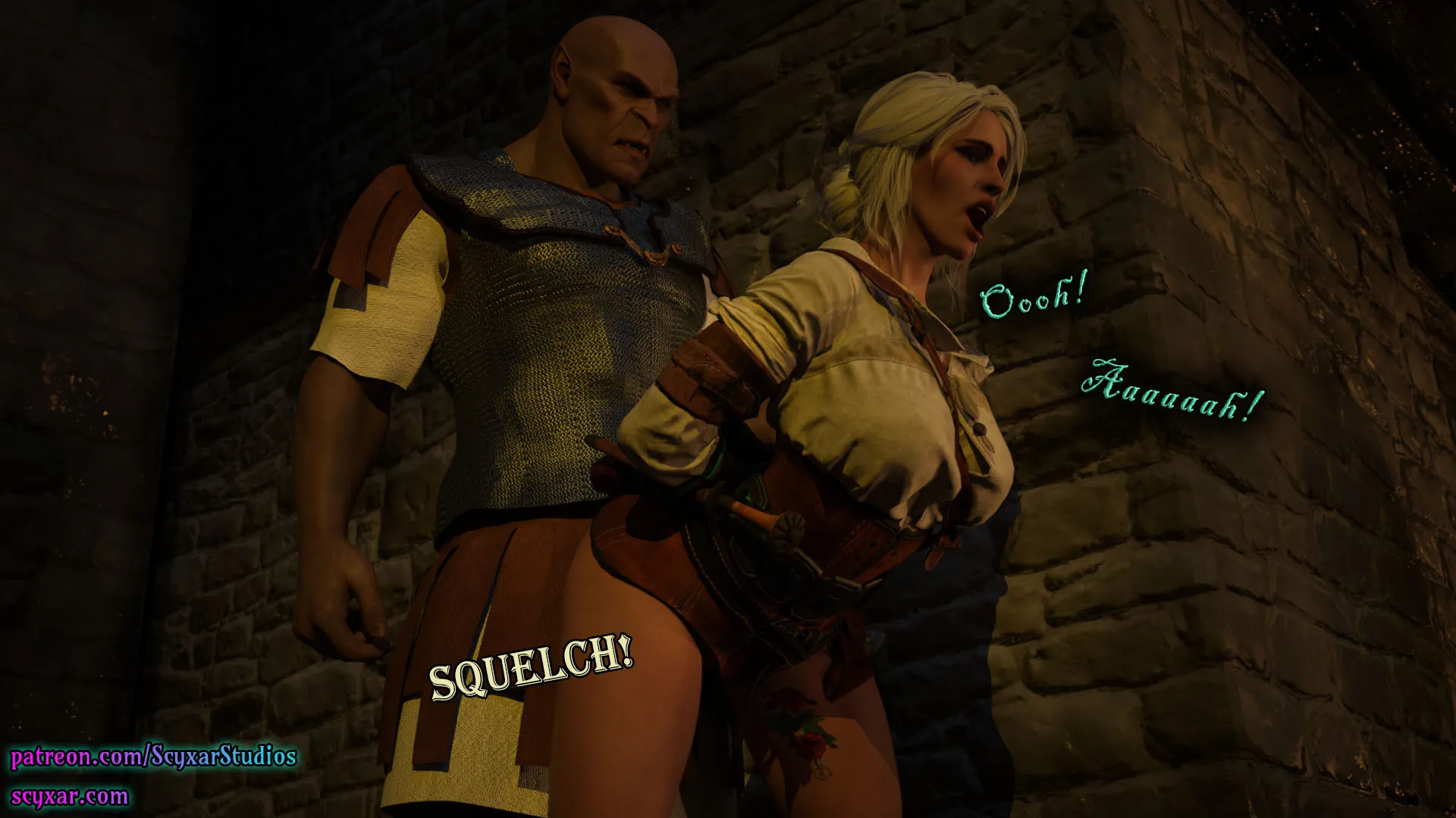 Geralt’s Transformation into Yennefer [Scyxar Studios] - 9 . Geralt’s Transformation into Yennefer - Chapter 9 - Page 35