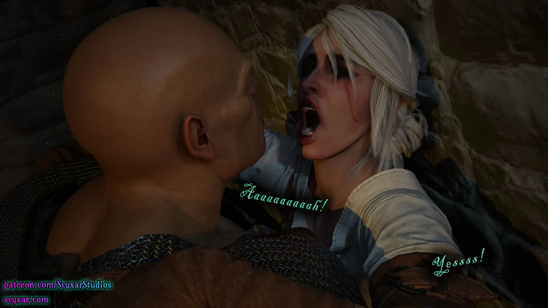 Geralt’s Transformation into Yennefer [Scyxar Studios] - 9 . Geralt’s Transformation into Yennefer - Chapter 9 - Page 46