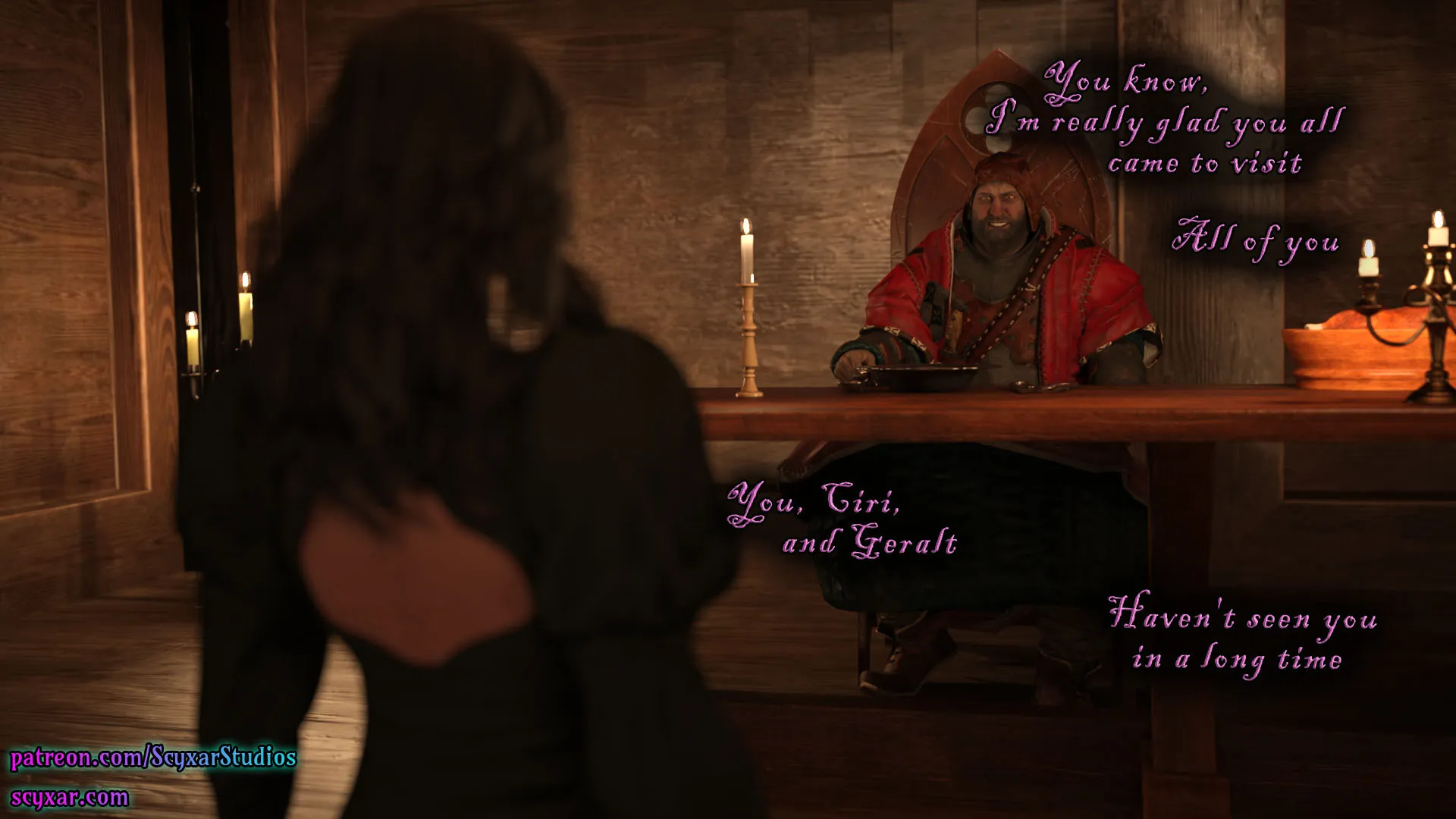 Geralt’s Transformation into Yennefer [Scyxar Studios] - 9 . Geralt’s Transformation into Yennefer - Chapter 9 - Page 53
