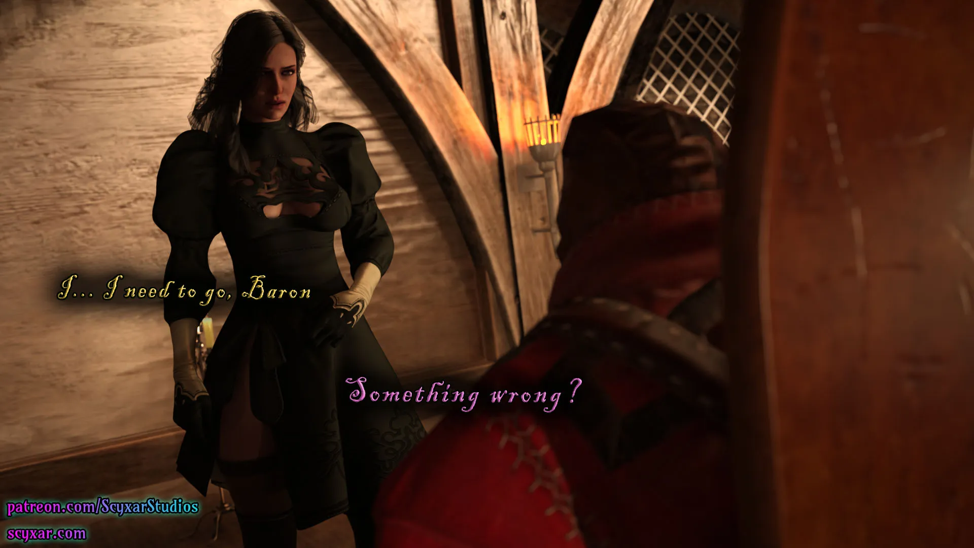 Geralt’s Transformation into Yennefer [Scyxar Studios] - 9 . Geralt’s Transformation into Yennefer - Chapter 9 - Page 63