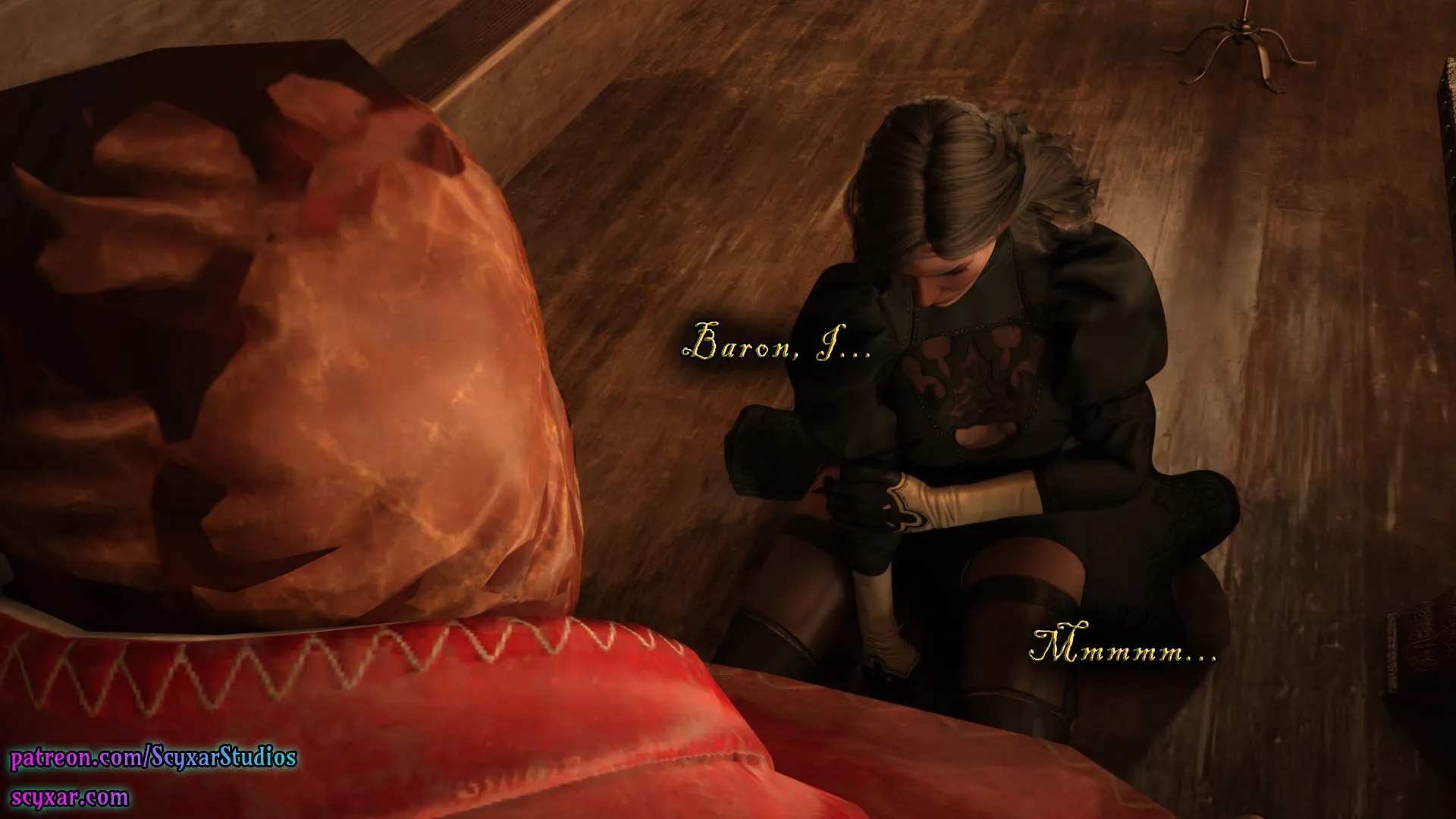 Geralt’s Transformation into Yennefer [Scyxar Studios] - 9 . Geralt’s Transformation into Yennefer - Chapter 9 - Page 71