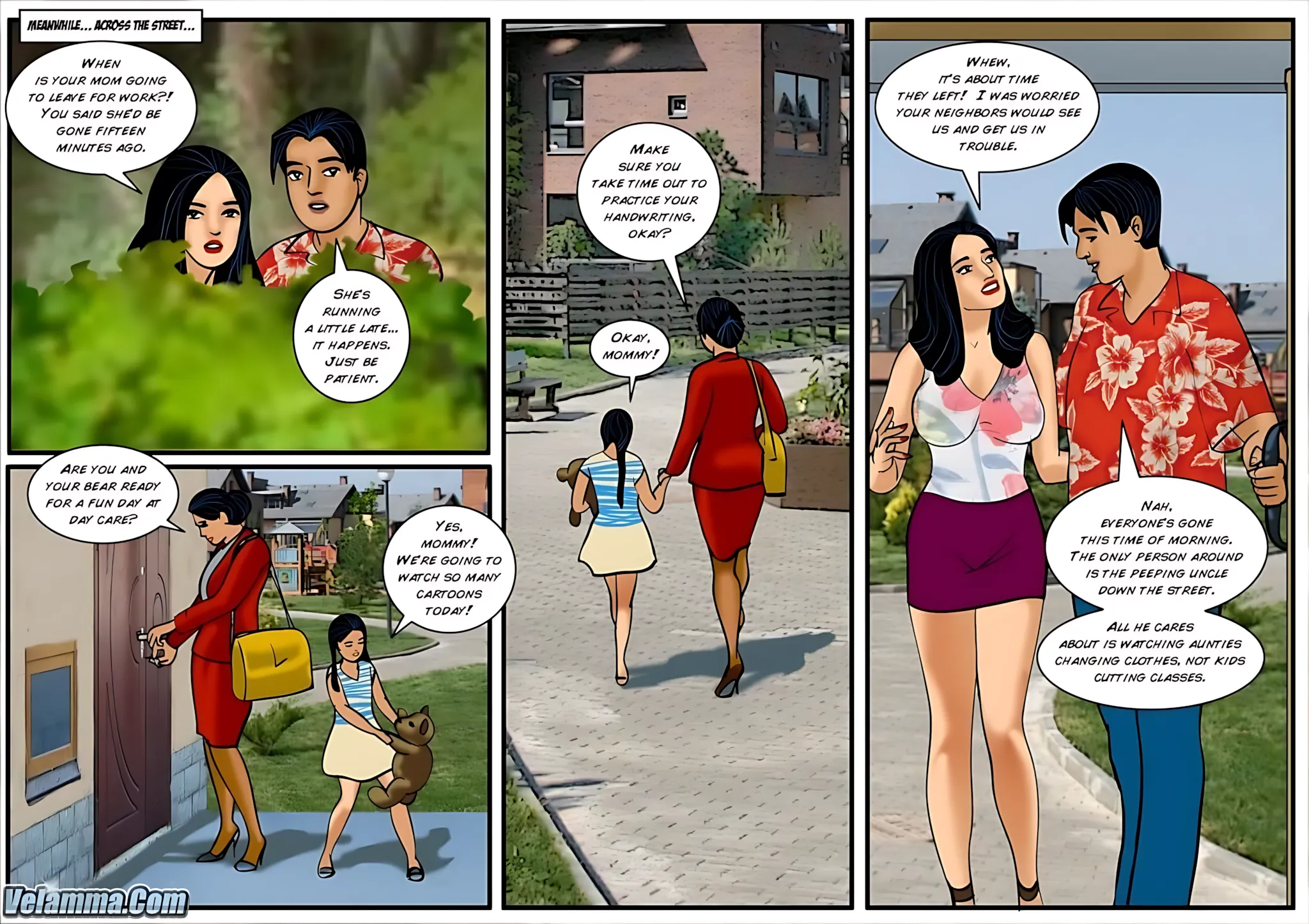 Velamma All Episodes Comics - 30 . Velamma - Episode 30 - Virgin School - Page 3