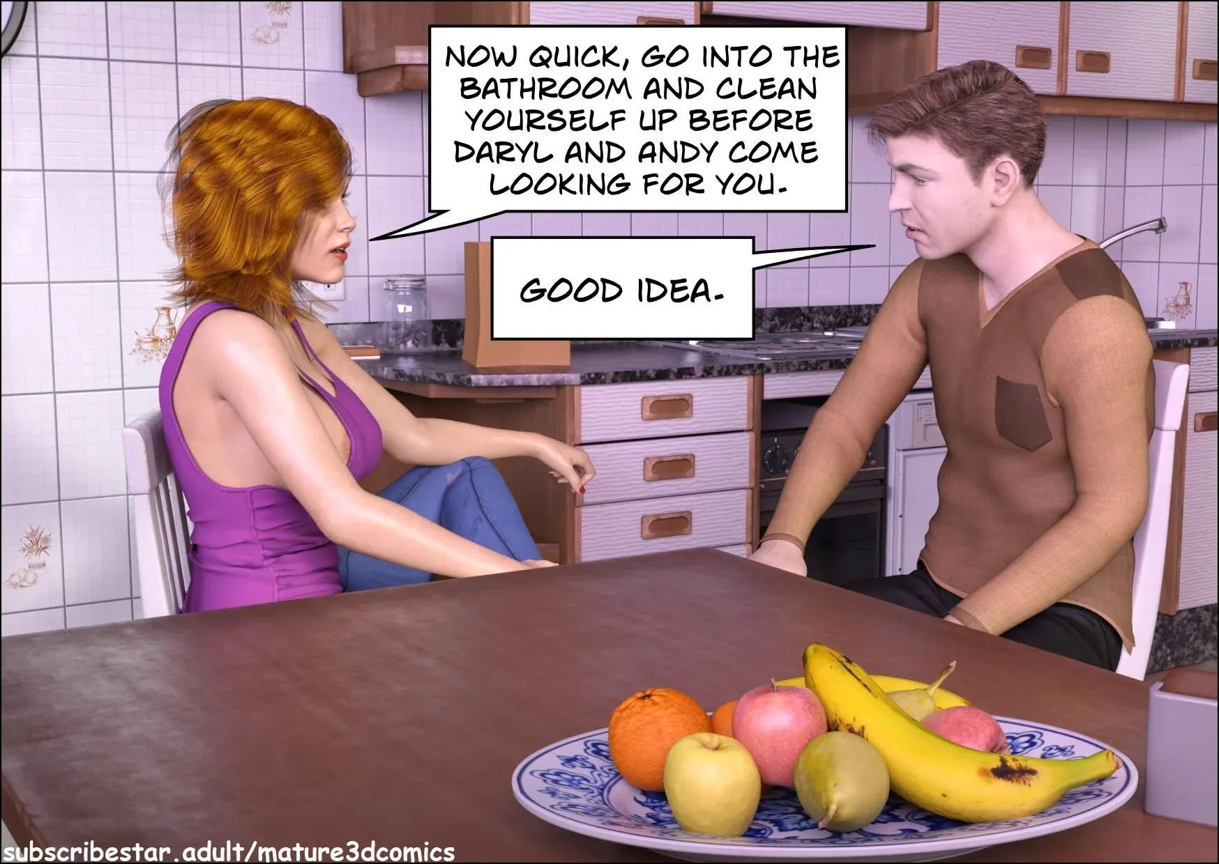 Aunt Elise - 1 . Aunt Elise - Chapter 1 [Mature3DComics] - Page 25