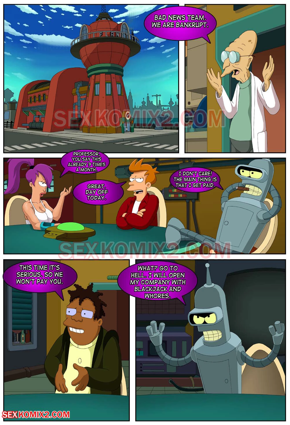 Futurama: Interplanetary [Sexkomix2] - Futurama: Interplanetary - Page 2
