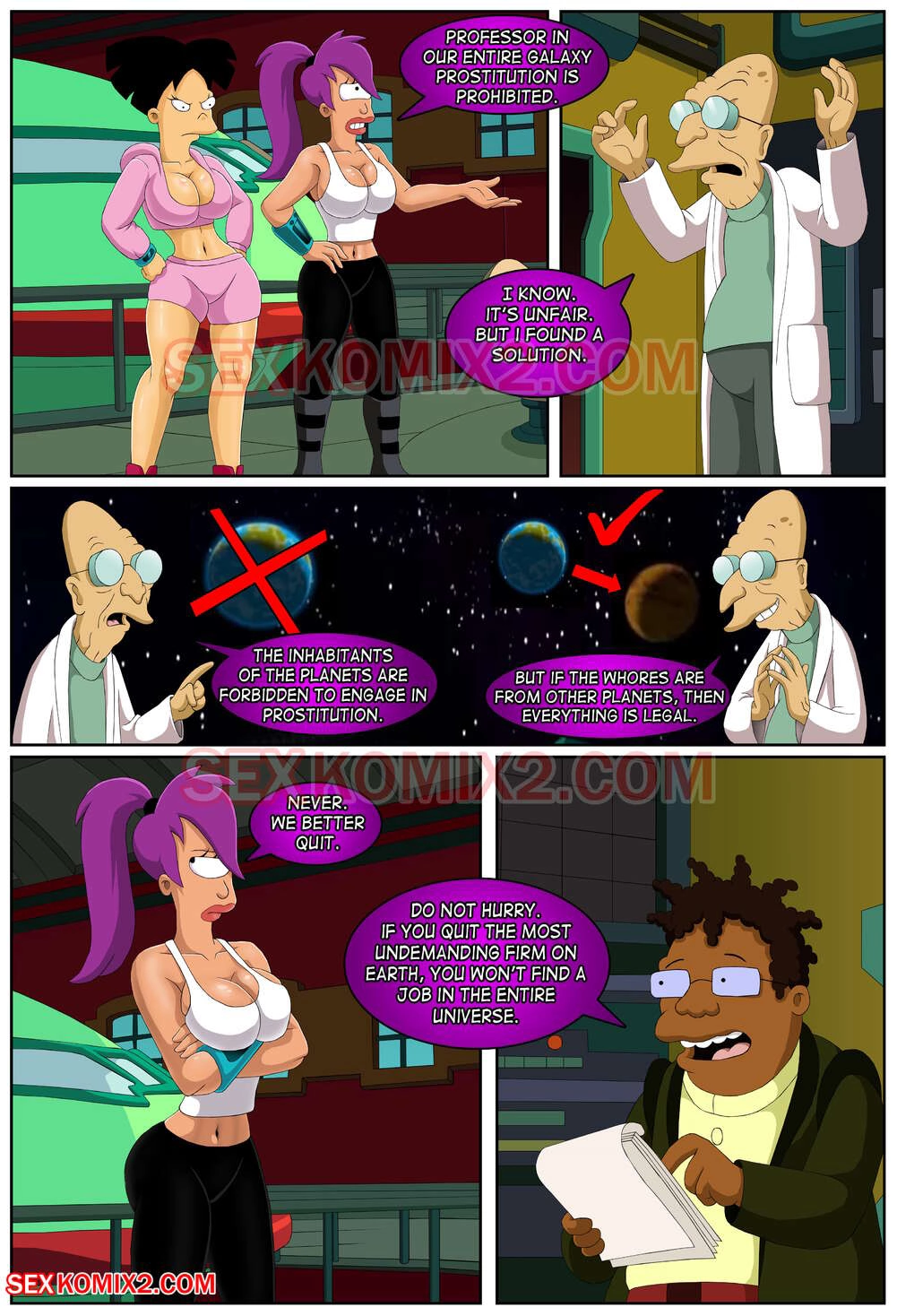 Futurama: Interplanetary [Sexkomix2] - Futurama: Interplanetary - Page 4