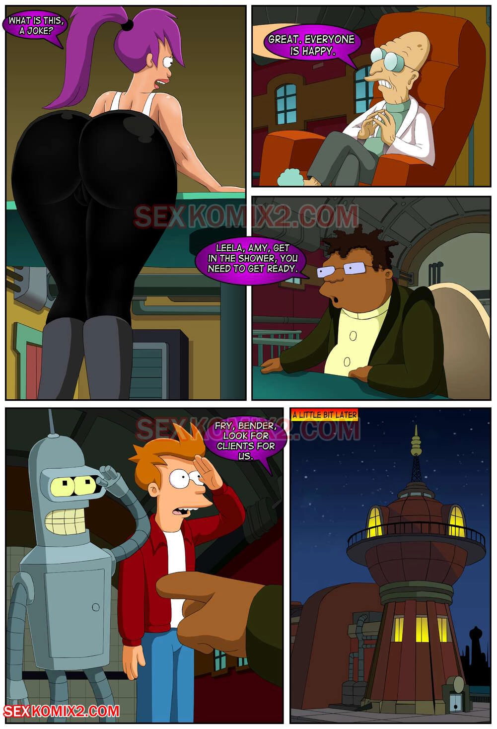 Futurama: Interplanetary [Sexkomix2] - Futurama: Interplanetary - Page 5