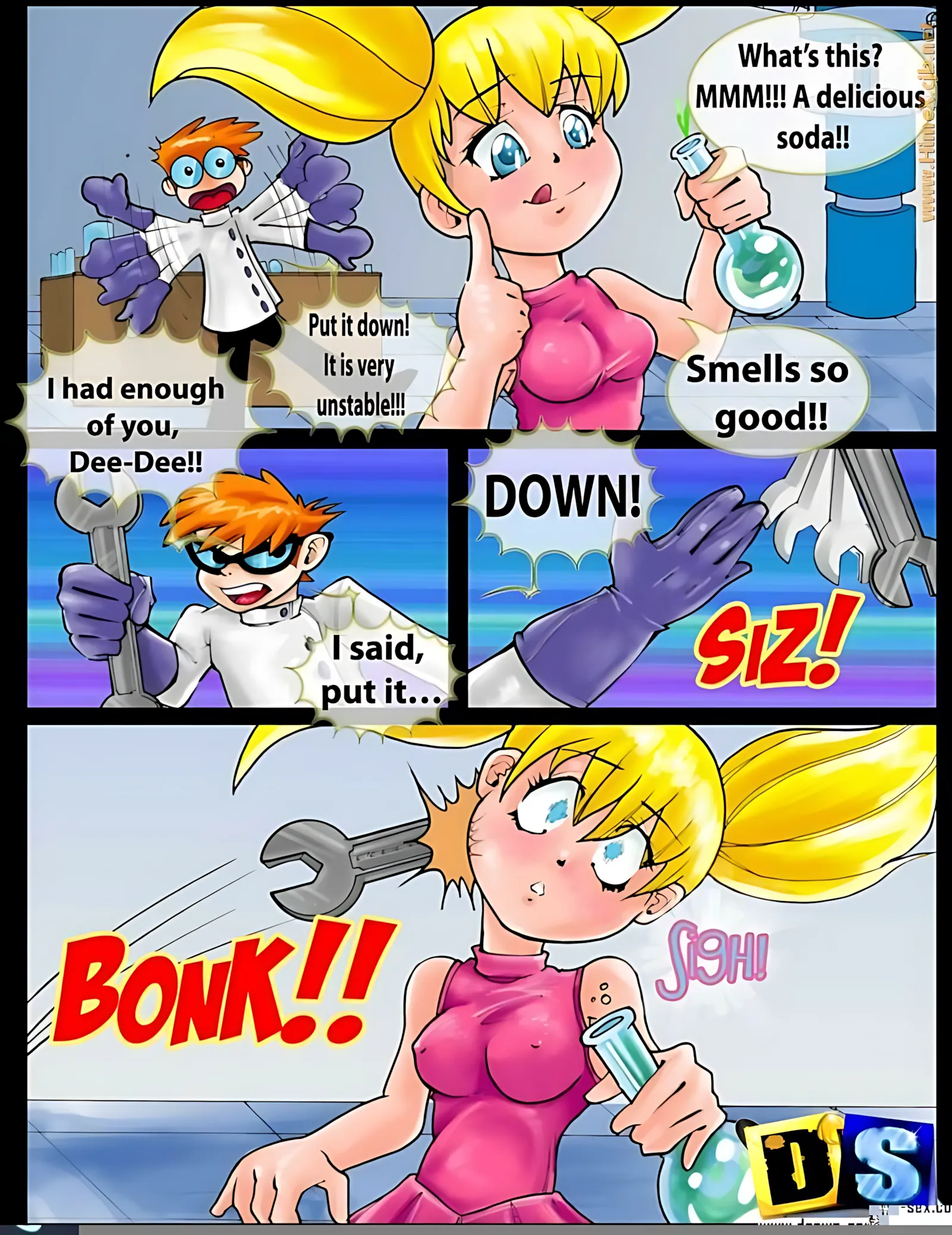 Dexter’s Dee Dee and Mom - 6 .Dexter's Lust Laboratory - Page 3