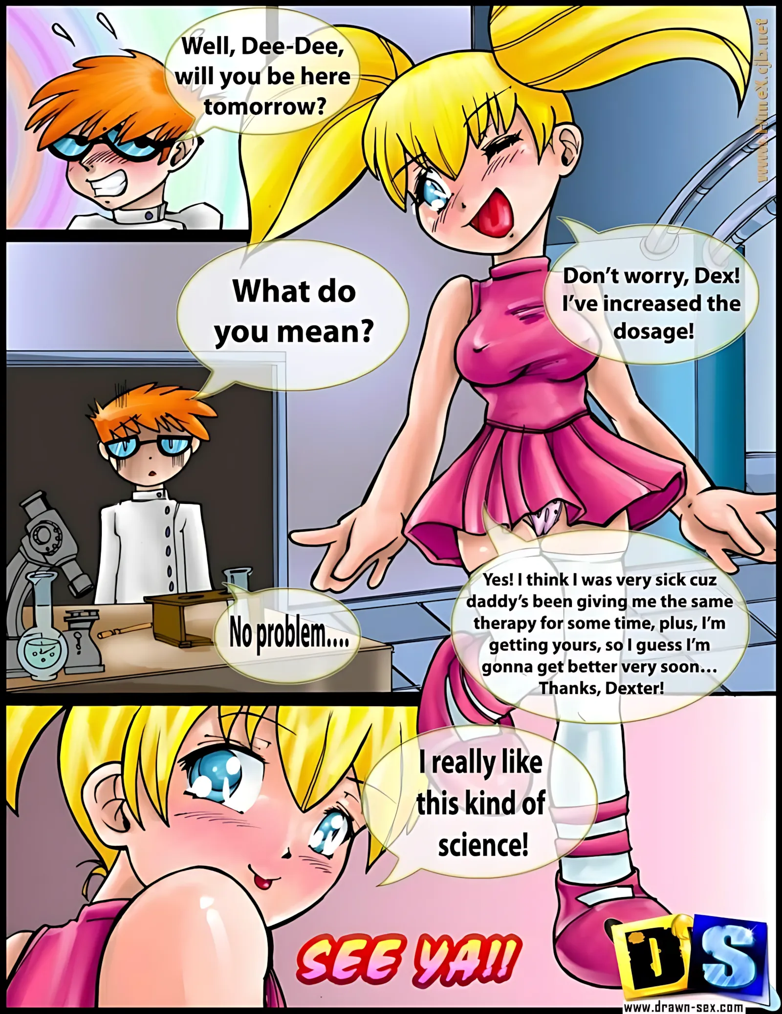 Dexter’s Dee Dee and Mom - 6 .Dexter's Lust Laboratory - Page 11