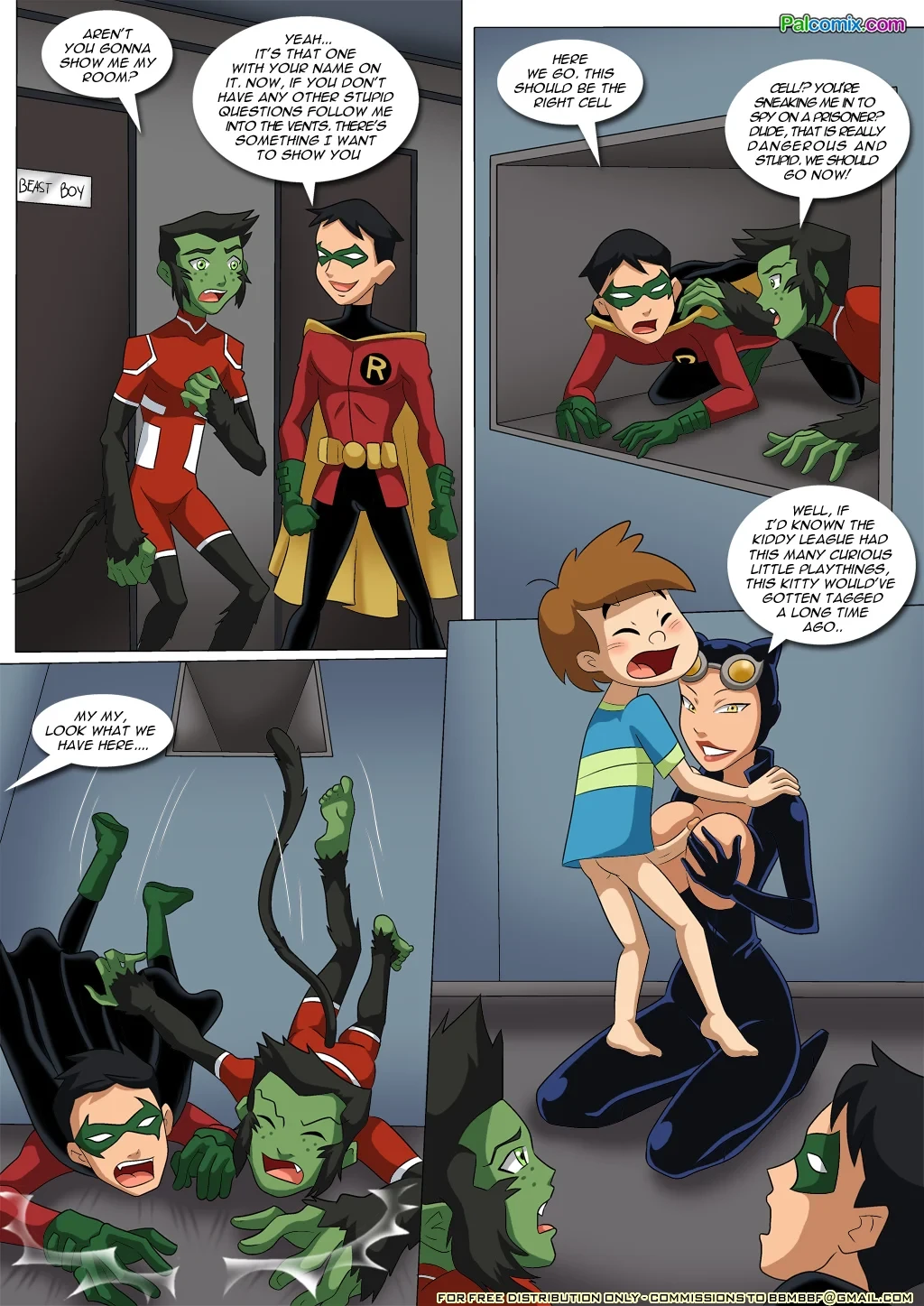 Welcome To The Team (Teen Titans) [PalComix] - 1 . Welcome To The Team - (Teen Titans) [PalComix] - Page 6